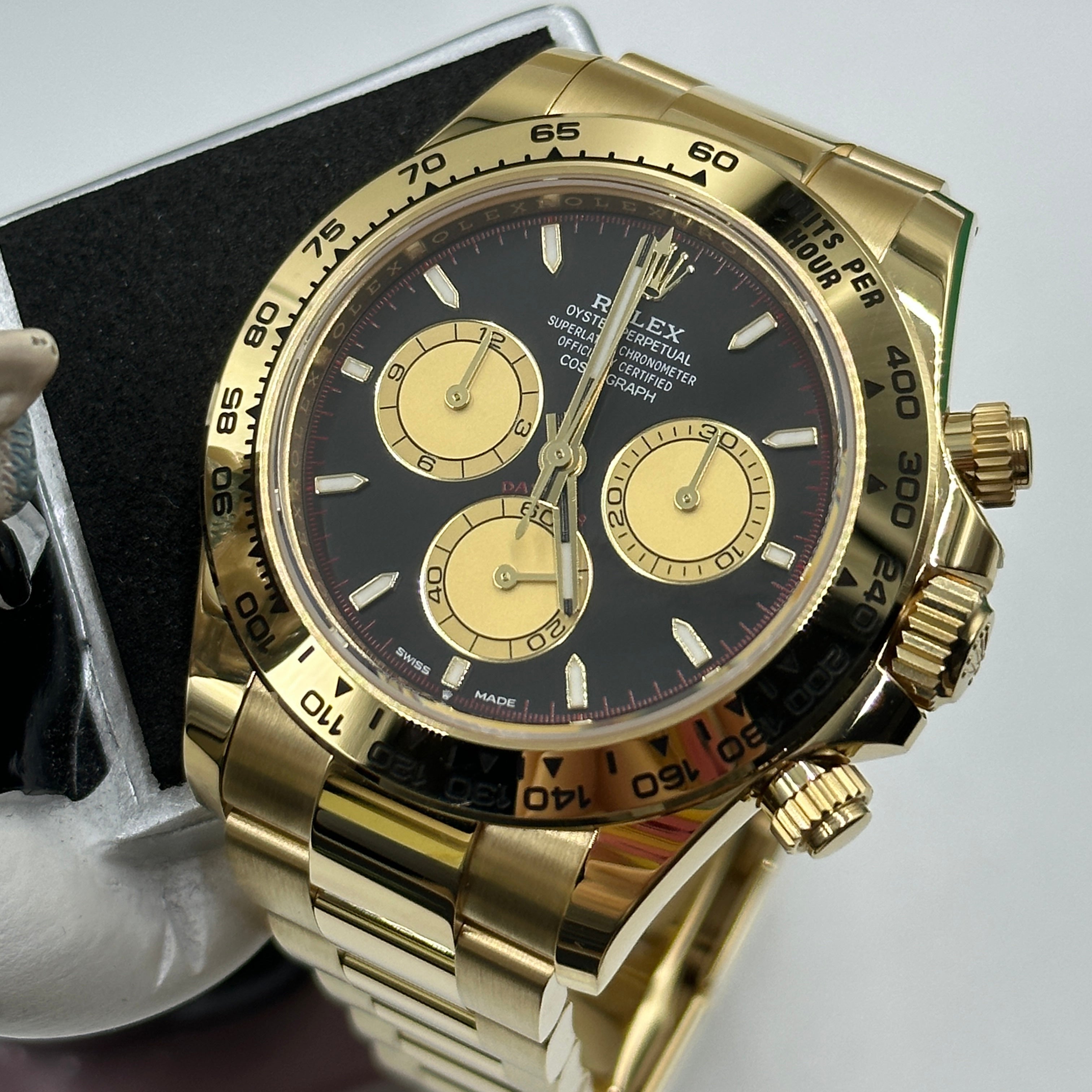 Rolex Cosmograph Daytona 126508 Intense black and champagne-colour