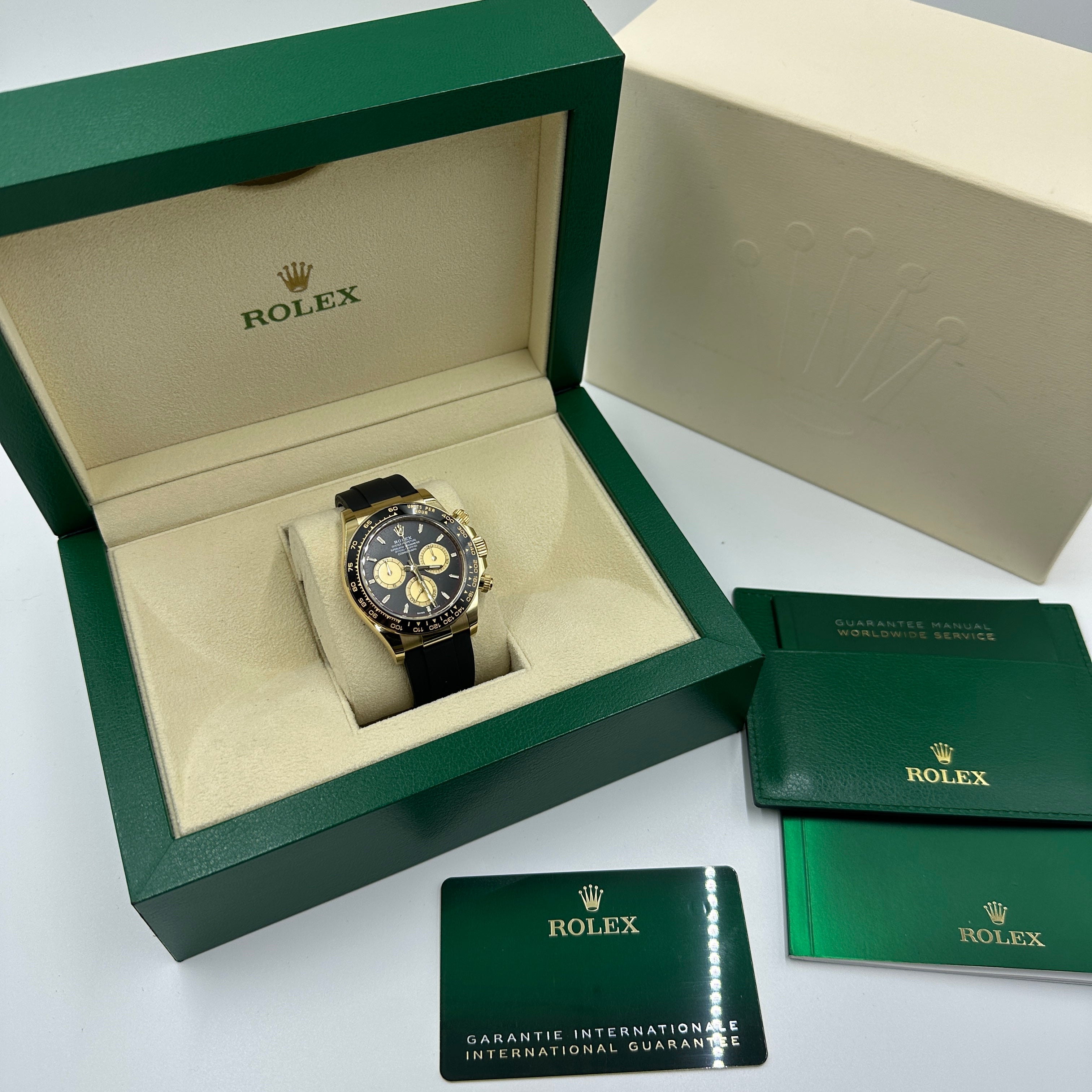 Rolex Cosmograph Daytona 126518 Intense black and champagne-colour
