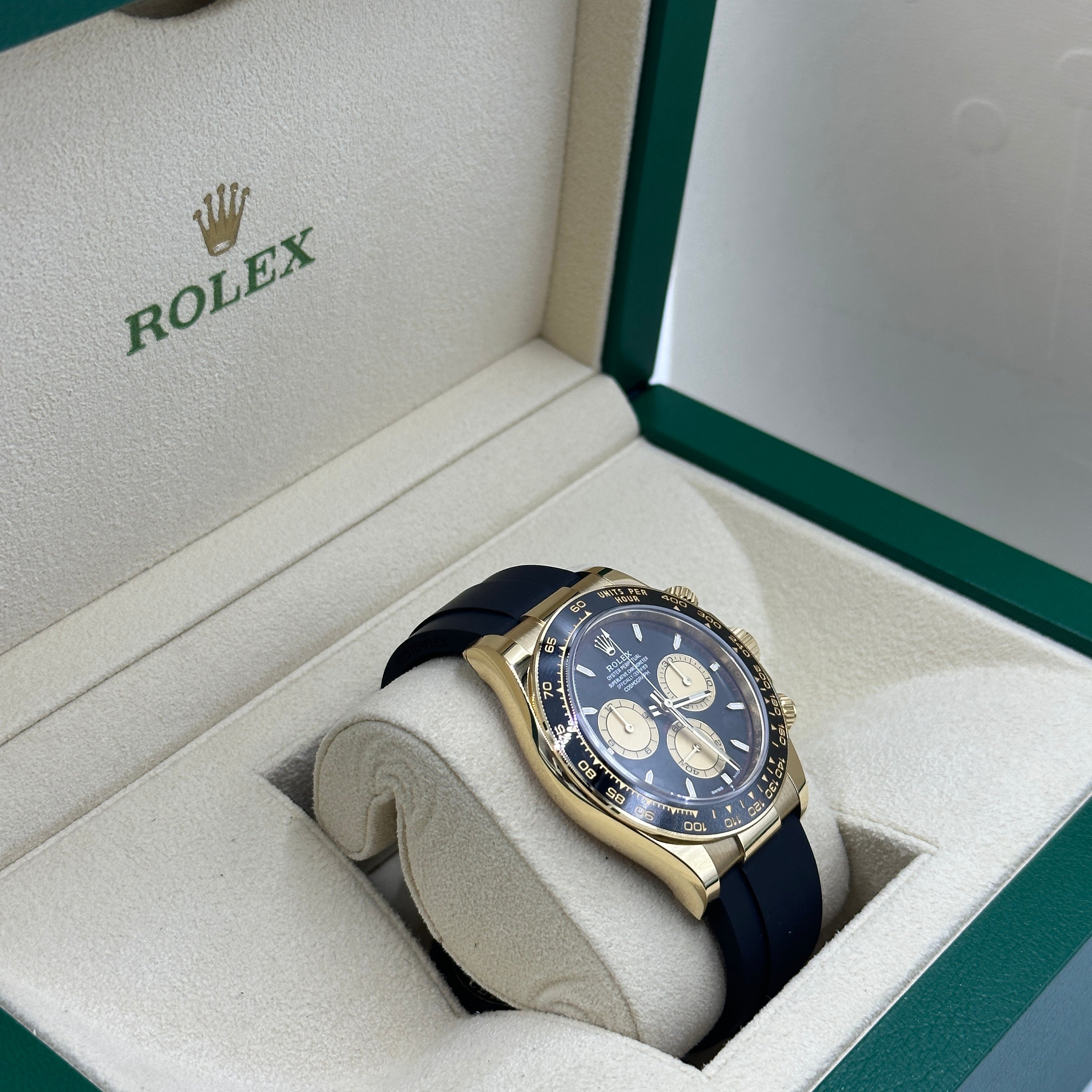 Rolex Cosmograph Daytona 126518 Intense black and champagne-colour