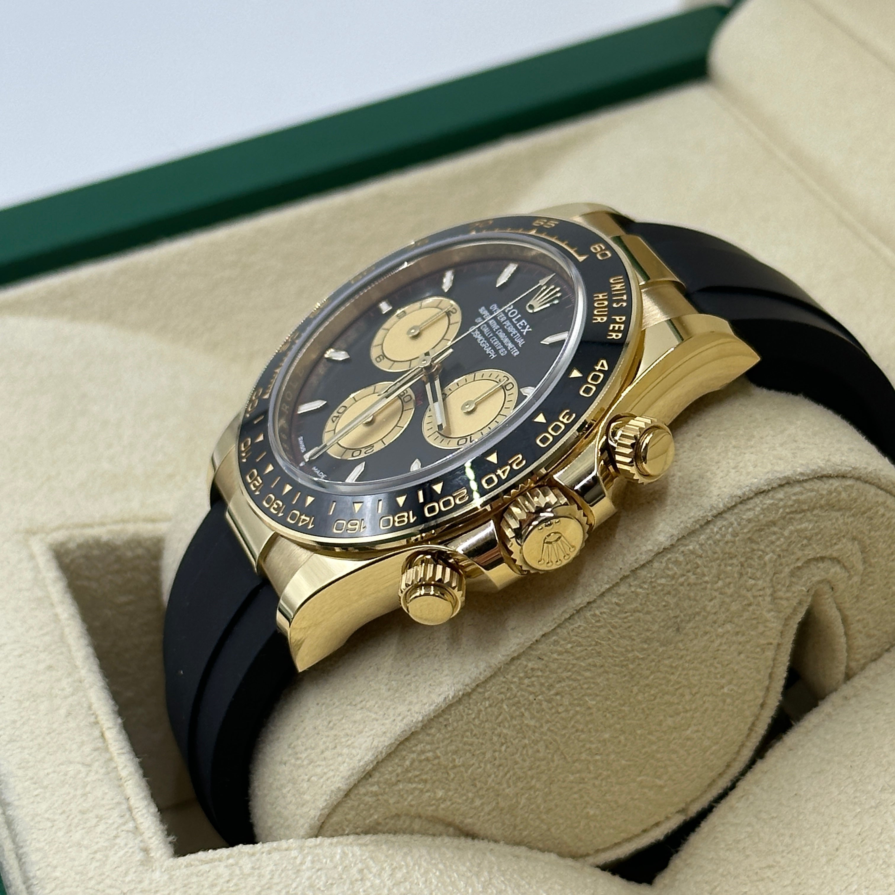 Rolex Cosmograph Daytona 126518 Intense black and champagne-colour