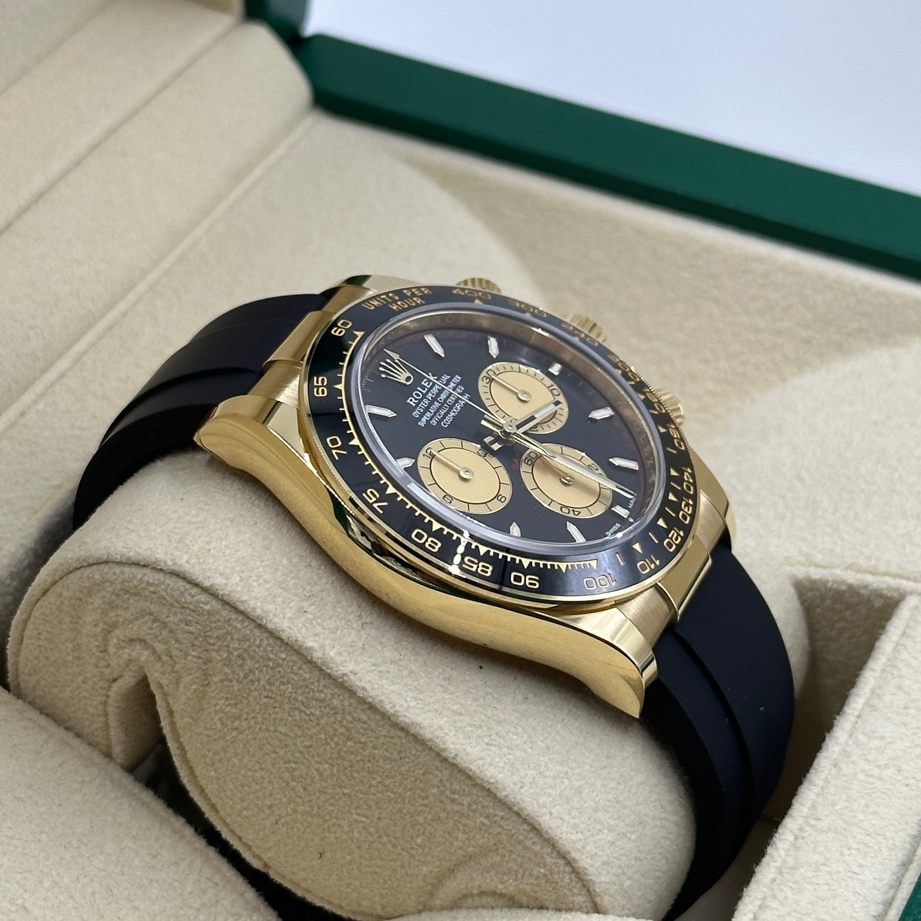 Rolex Cosmograph Daytona 126518 Intense black and champagne-colour