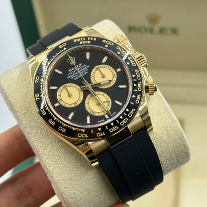 Rolex Cosmograph Daytona 126518 Intense black and champagne-colour