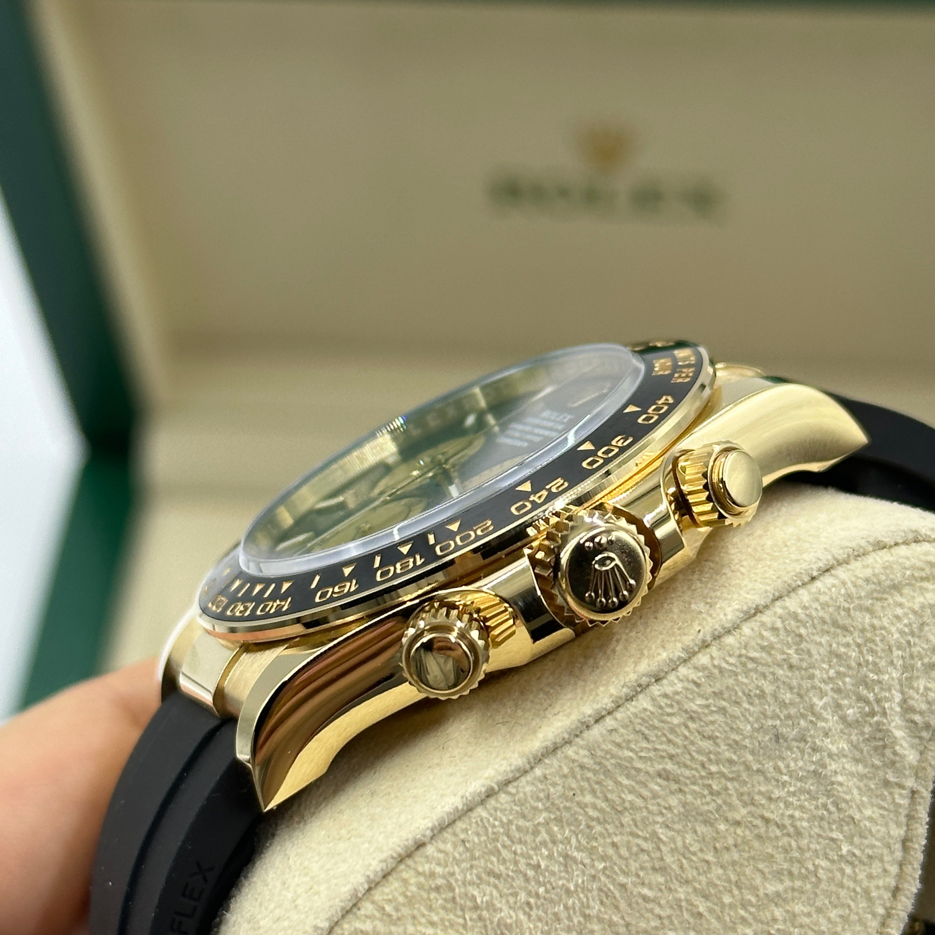 Rolex Cosmograph Daytona 126518 Intense black and champagne-colour