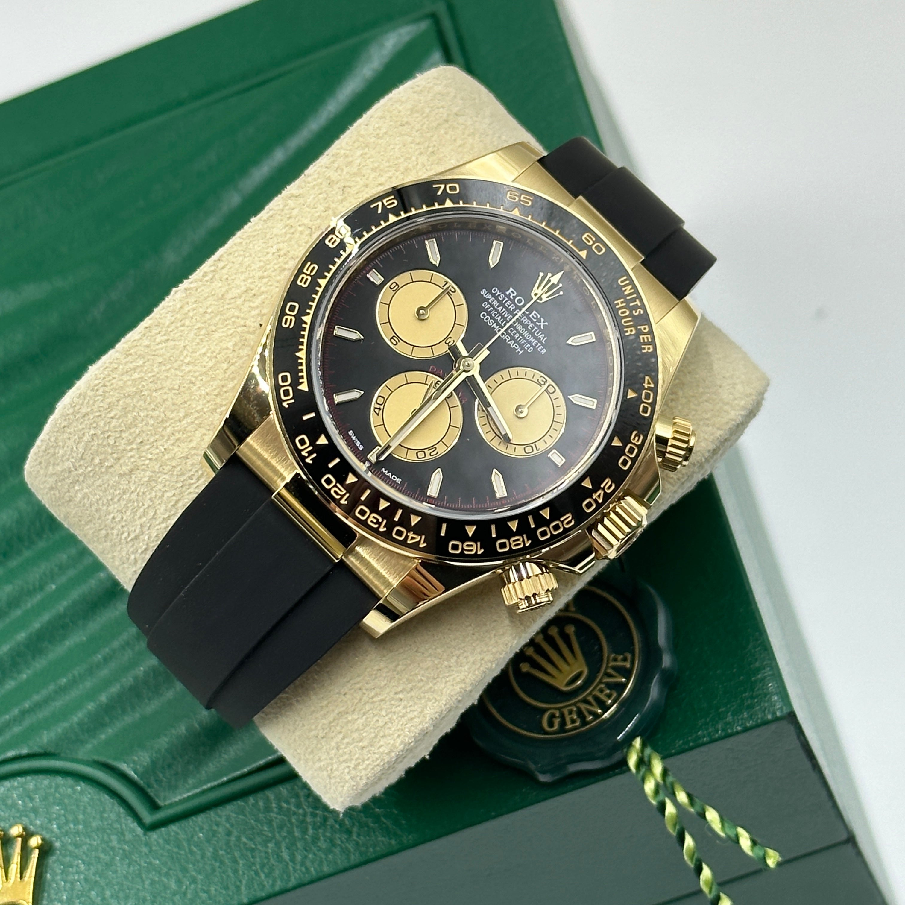 Rolex Cosmograph Daytona 126518 Intense black and champagne-colour