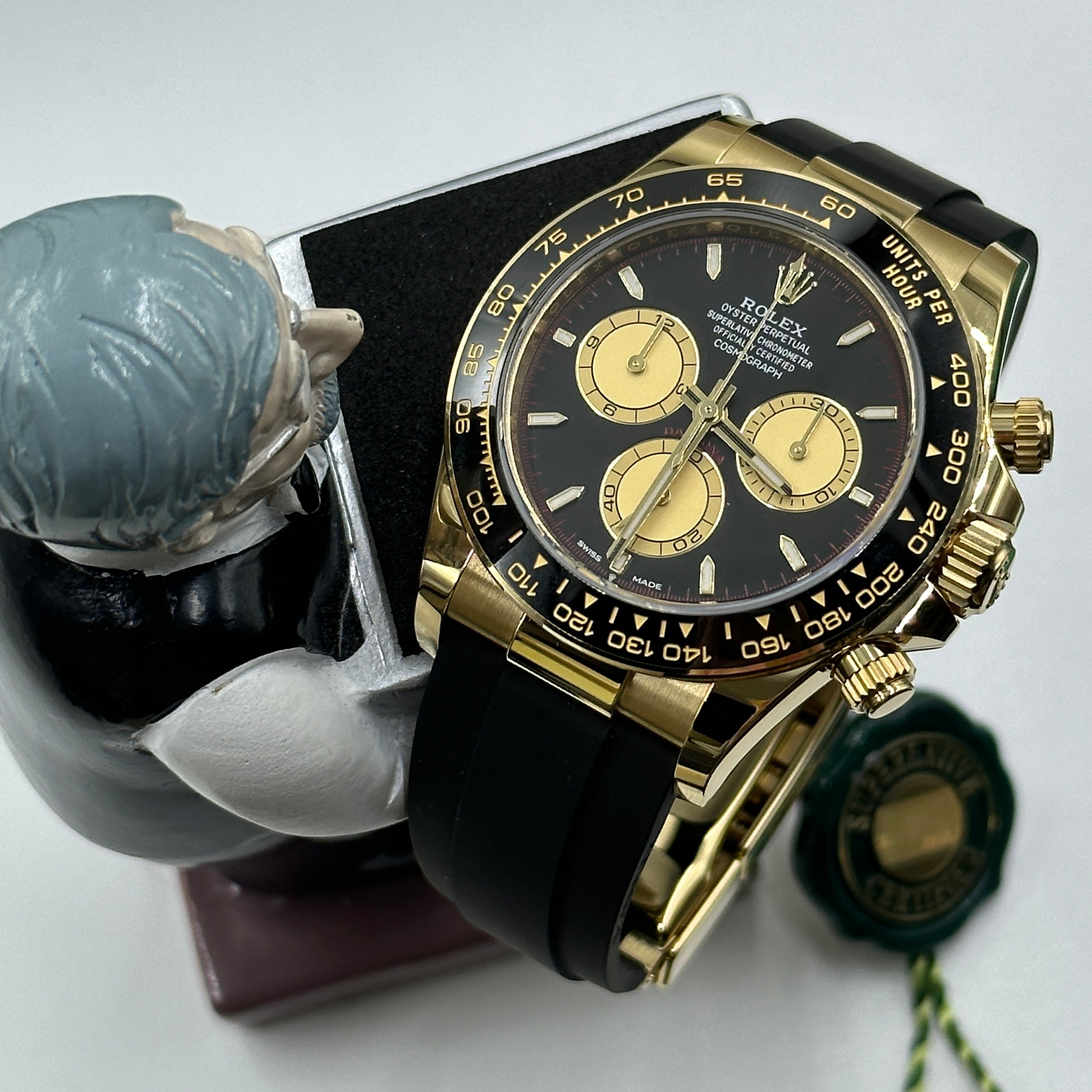 Rolex Cosmograph Daytona 126518 Intense black and champagne-colour