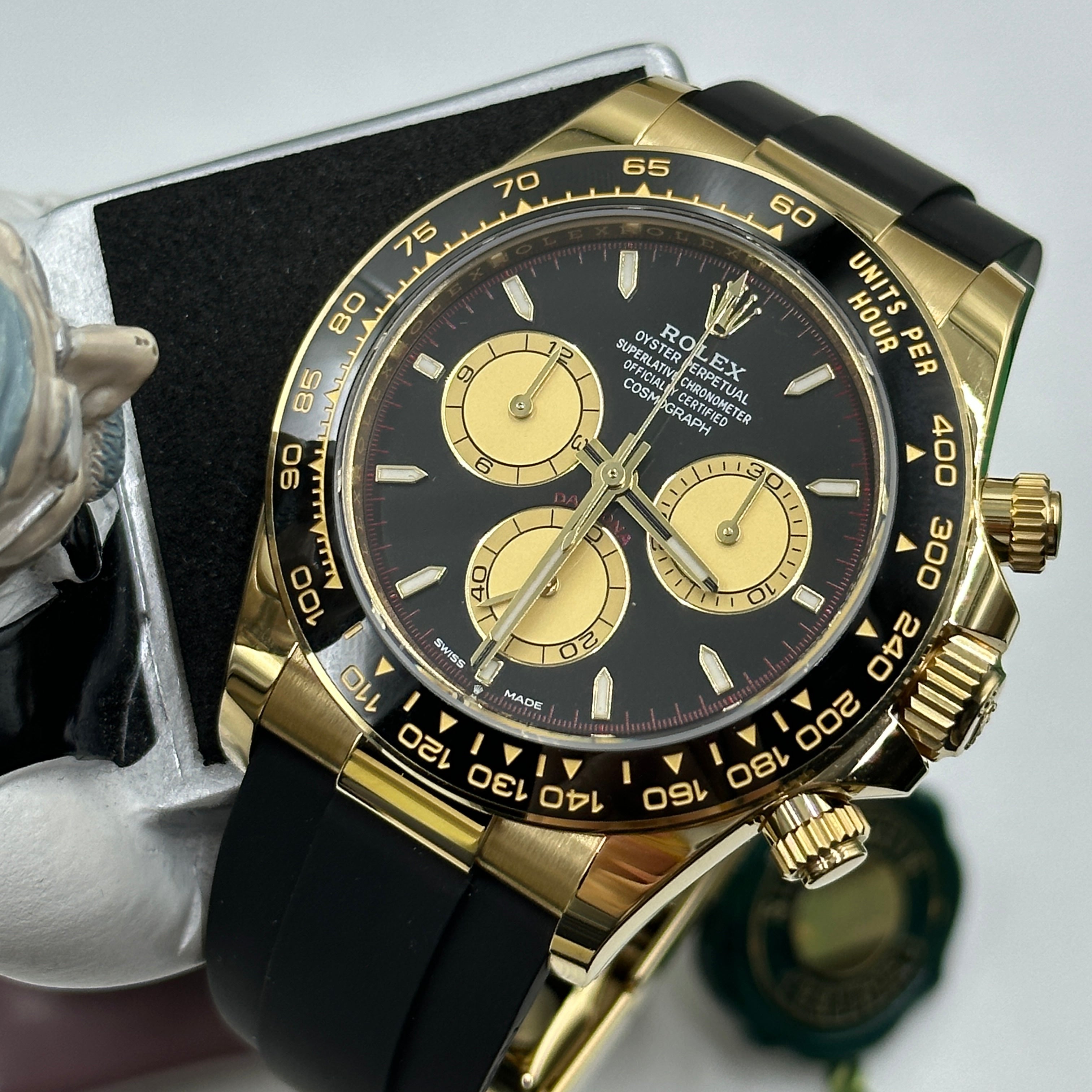 Rolex Cosmograph Daytona 126518 Intense black and champagne-colour
