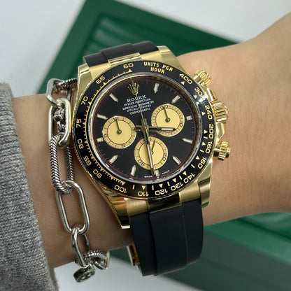 Rolex Cosmograph Daytona 126518 Intense black and champagne-colour