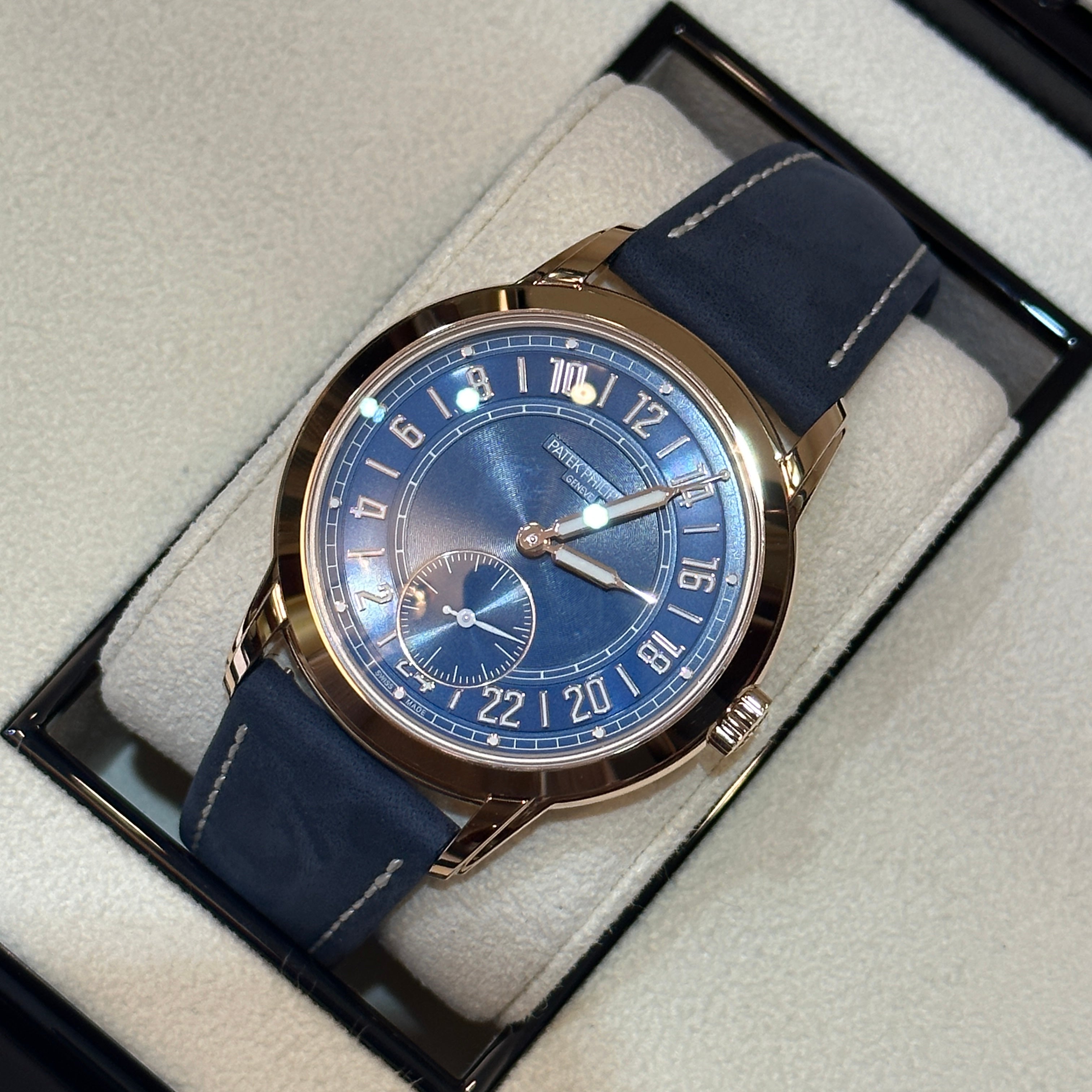 Patek Philippe Complications Travel Time 24H 5224R‑001 Rose Gold 42 mm