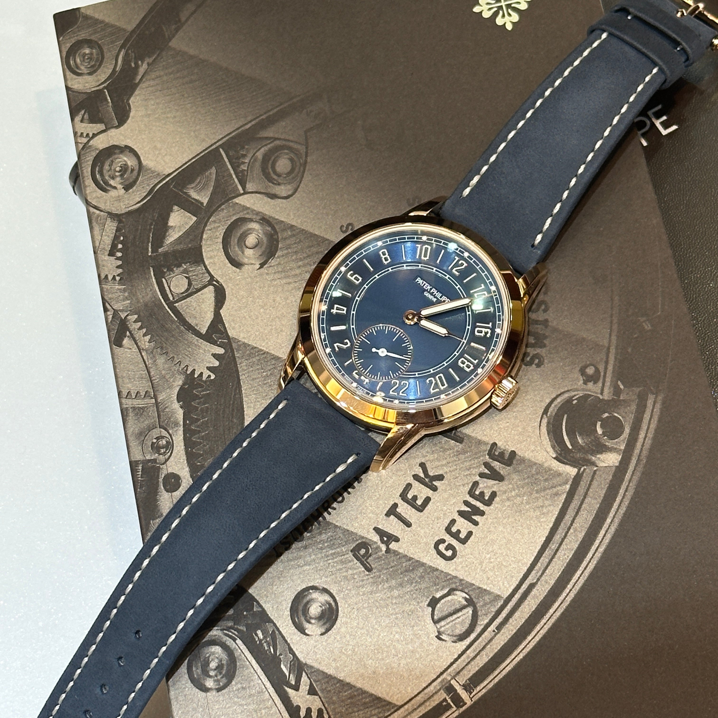 Patek Philippe Complications Travel Time 24H 5224R‑001 Rose Gold 42 mm