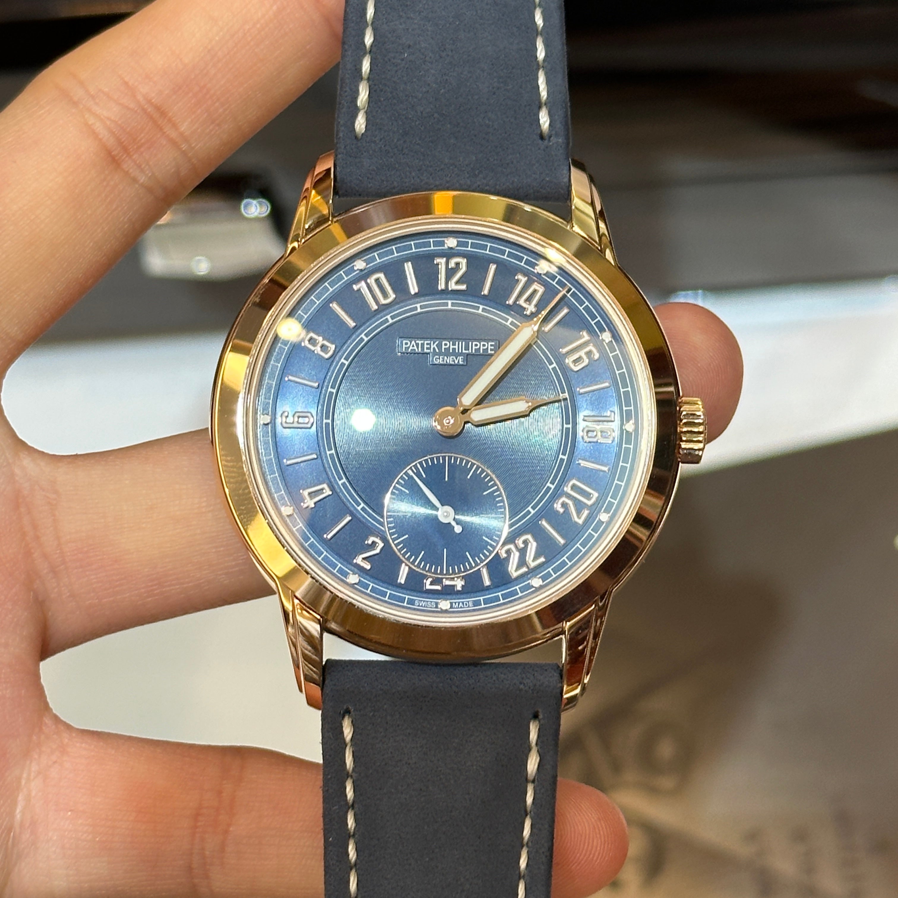 Patek Philippe Complications Travel Time 24H 5224R‑001 Rose Gold 42 mm