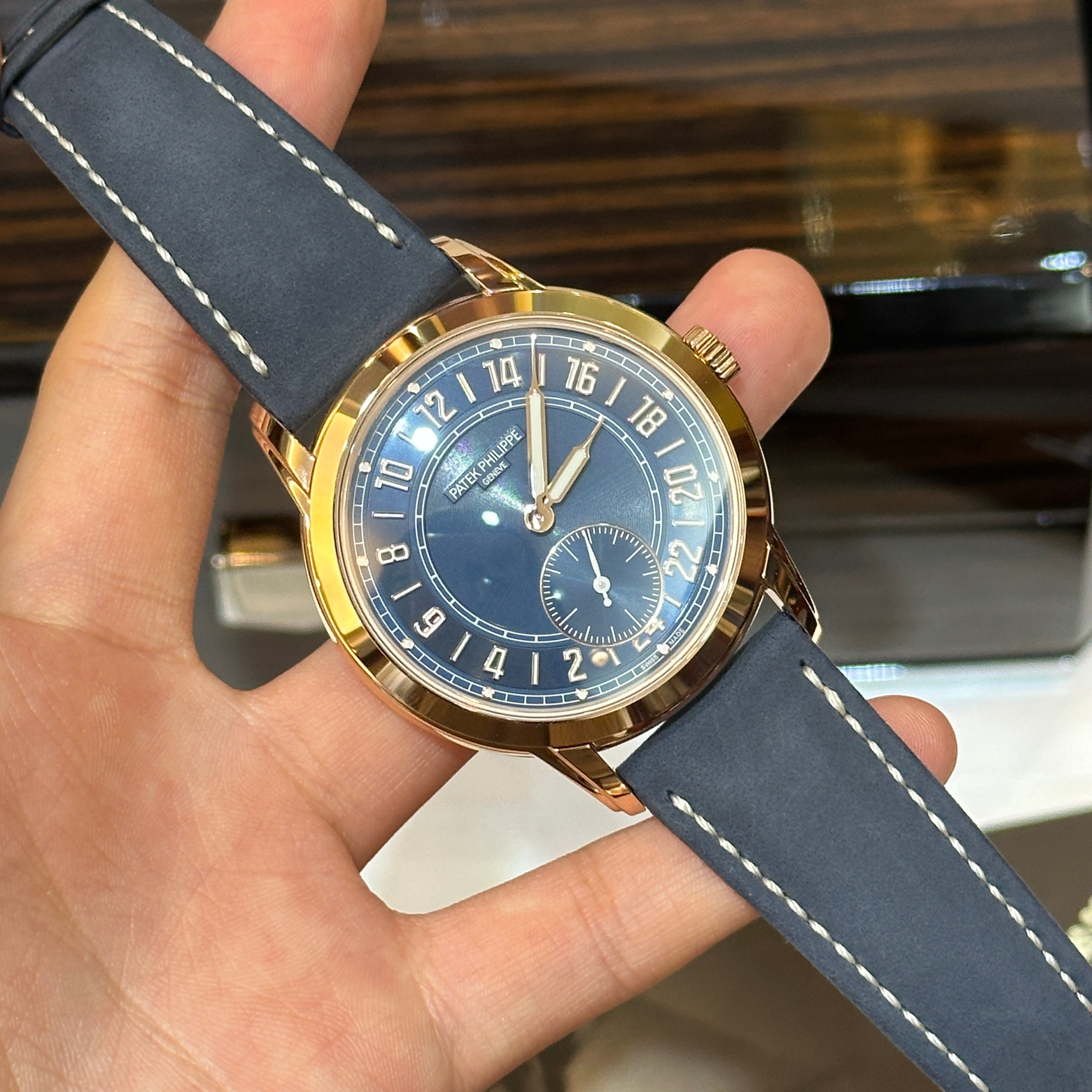 Patek Philippe Complications Travel Time 24H 5224R‑001 Rose Gold 42 mm
