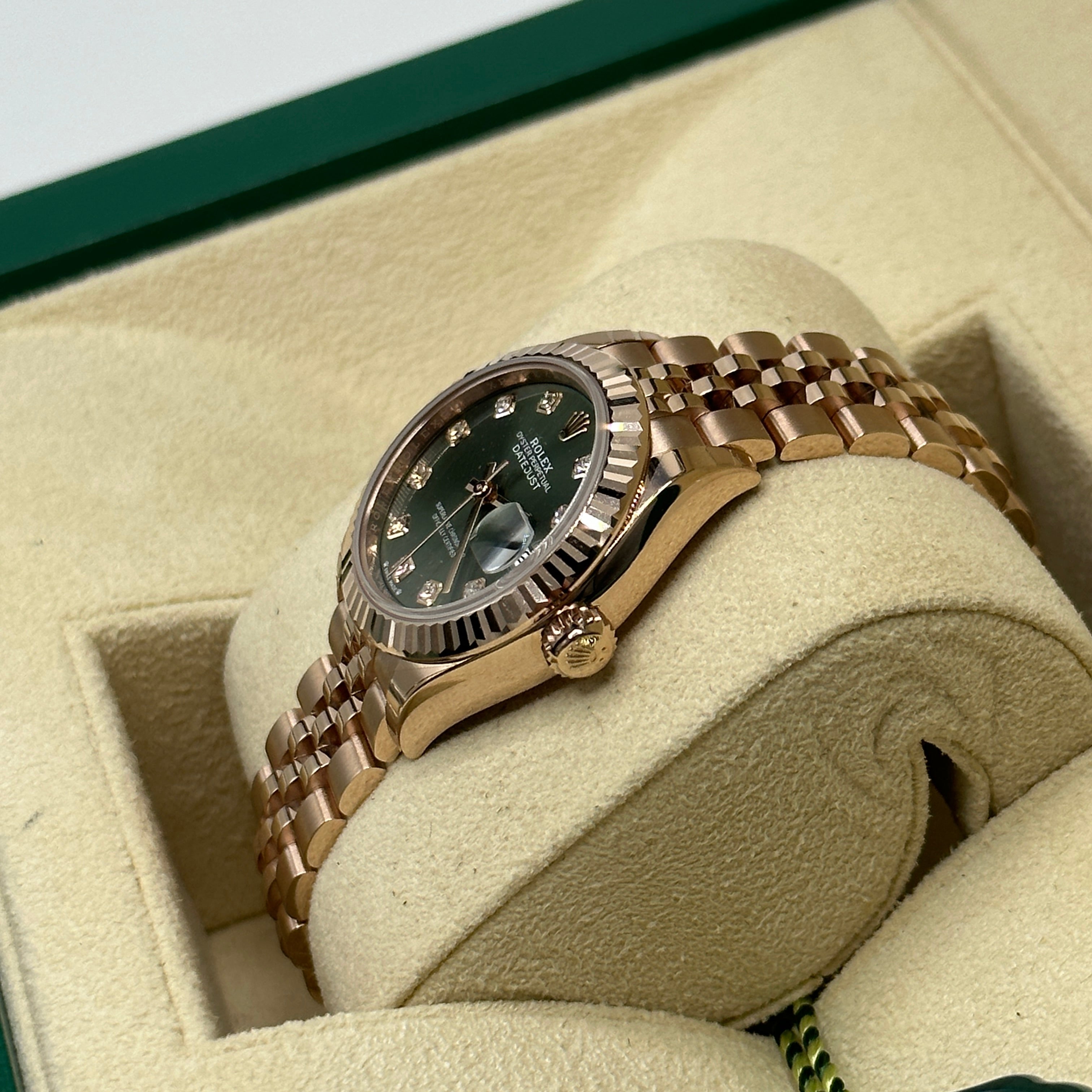 Rolex Lady-Datejust 279175G Green Jubilee 2024