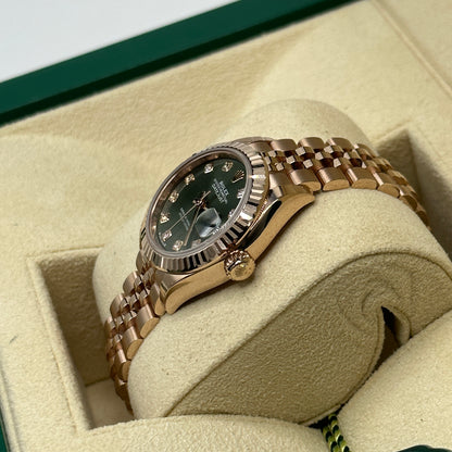 Rolex Lady-Datejust 279175G Green Jubilee 2024