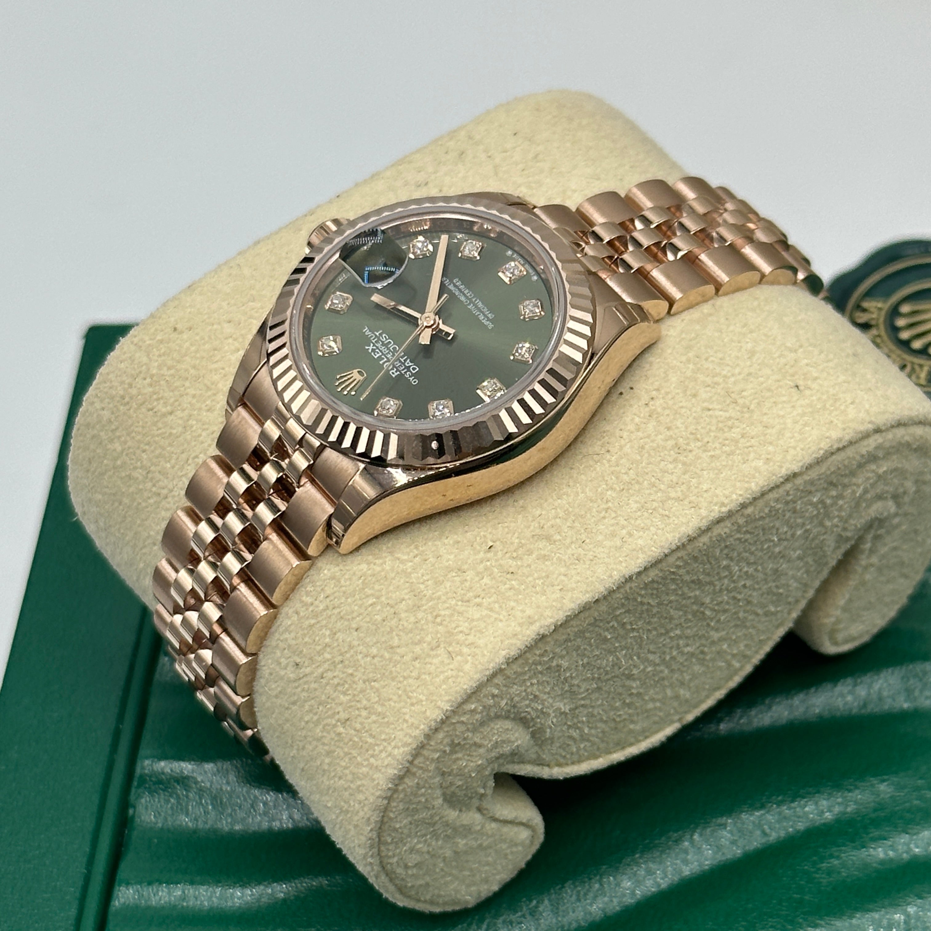Rolex Lady-Datejust 279175G Green Jubilee 2024