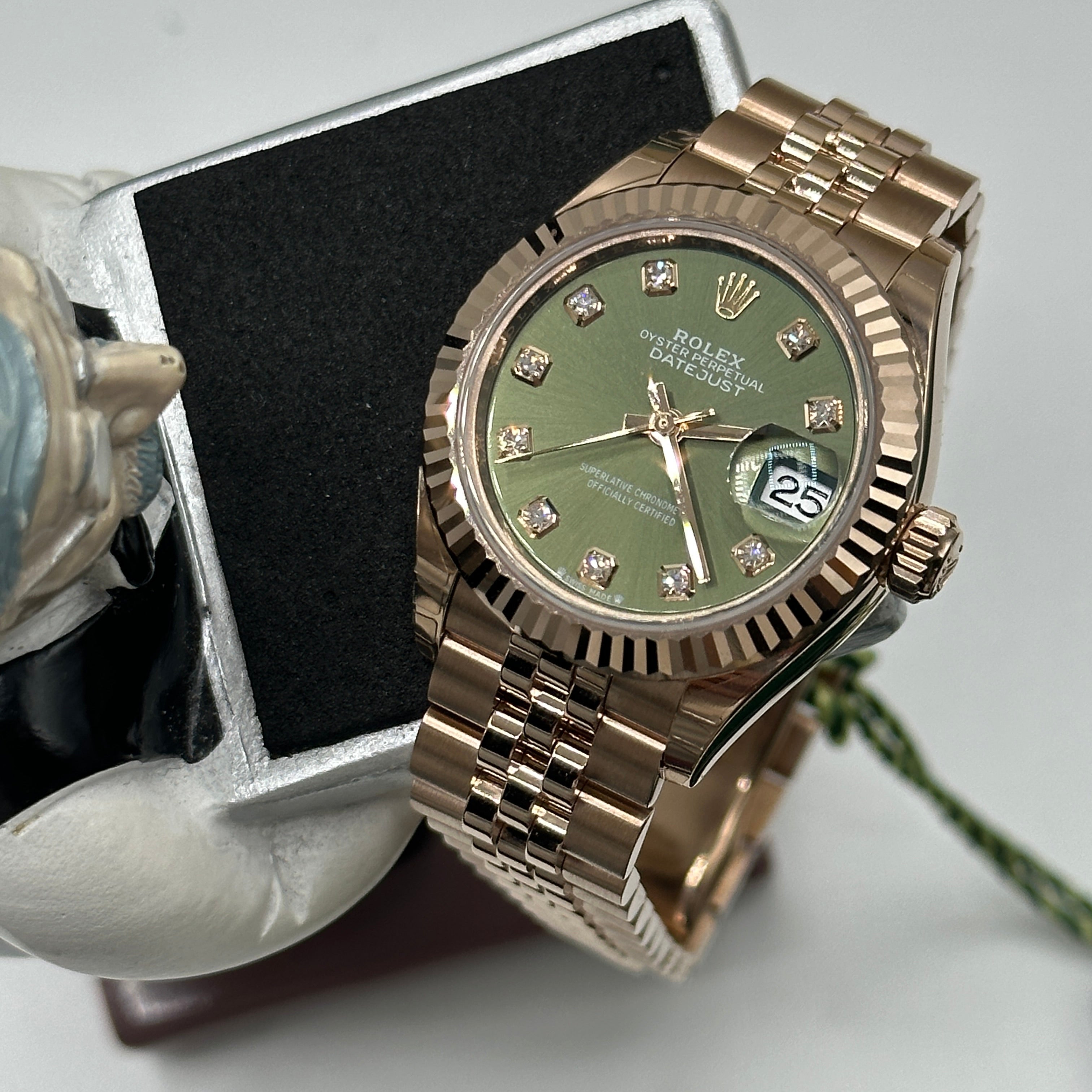 Rolex Lady-Datejust 279175G Green Jubilee 2024