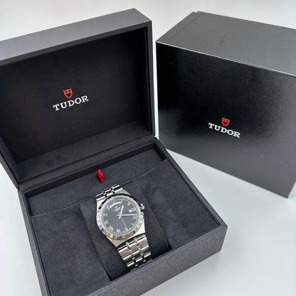 Tudor Royal M28600-0003 Black Roman