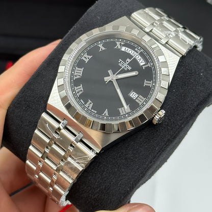 Tudor Royal M28600-0003 BLACK ROMAN