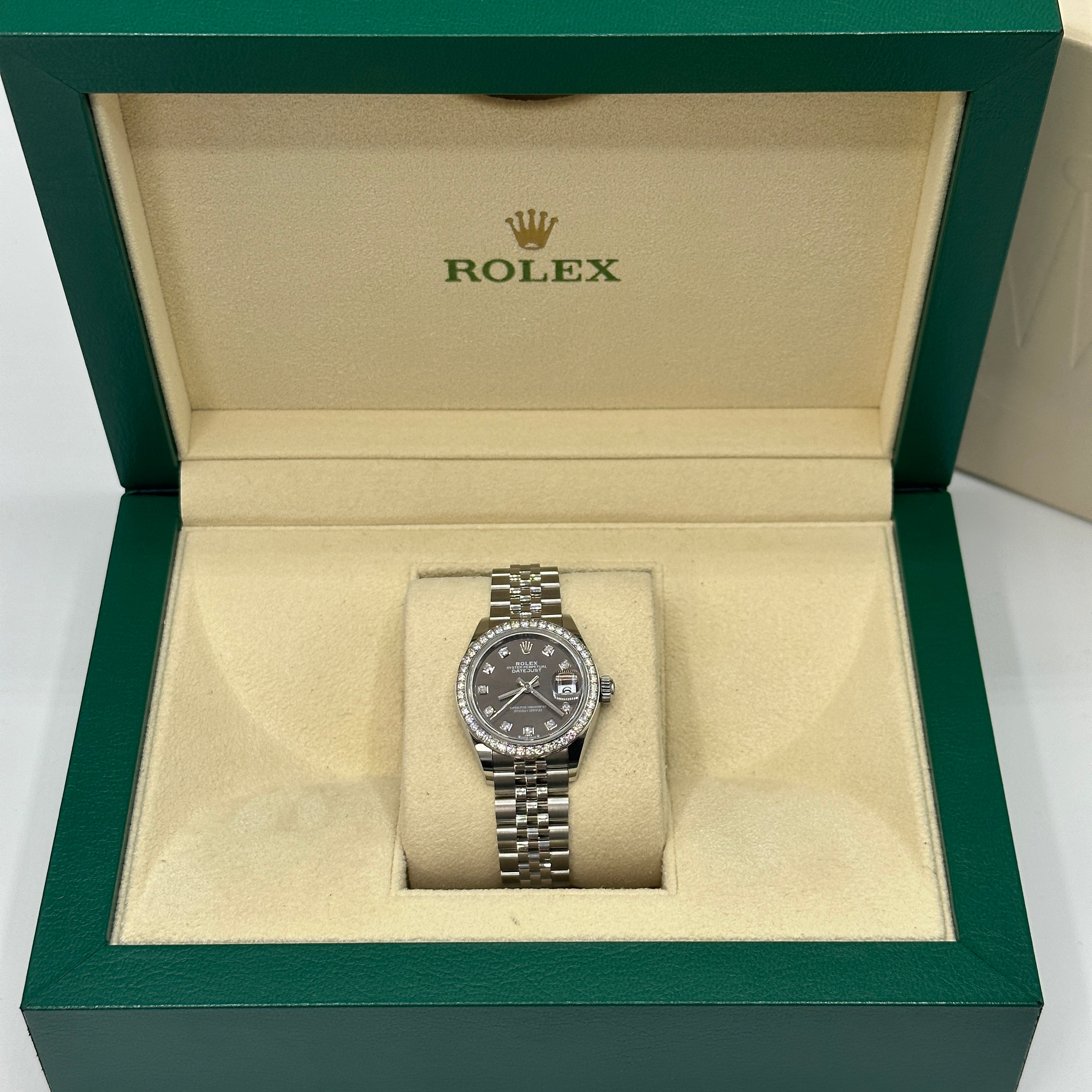 Rolex Lady-Datejust 28 m279384RBR-0017 Grey Diamonds jub 2025