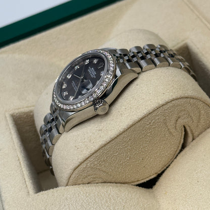 Rolex Lady-Datejust 28 m279384RBR-0017 Grey Diamonds jub 2025