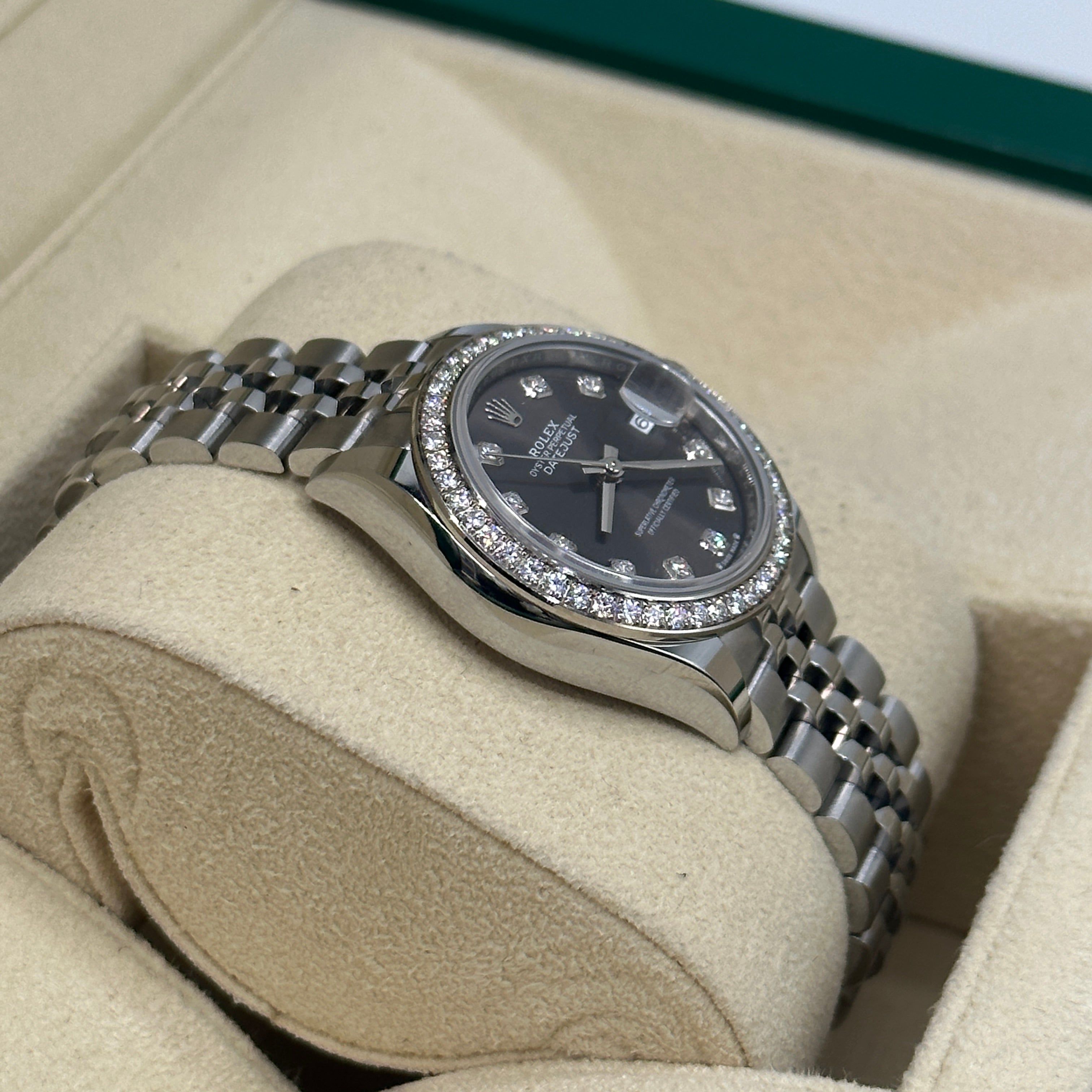 Rolex Lady-Datejust 28 m279384RBR-0017 Grey Diamonds jub 2025