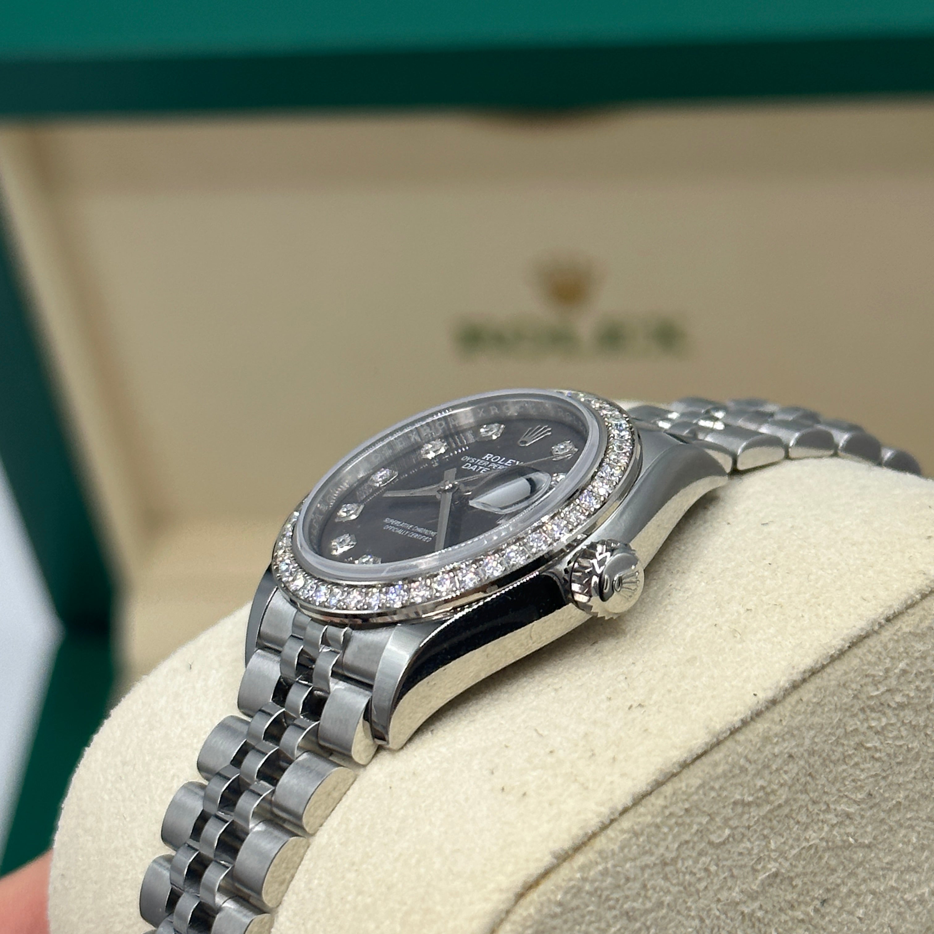 Rolex Lady-Datejust 28 m279384RBR-0017 Grey Diamonds jub 2025