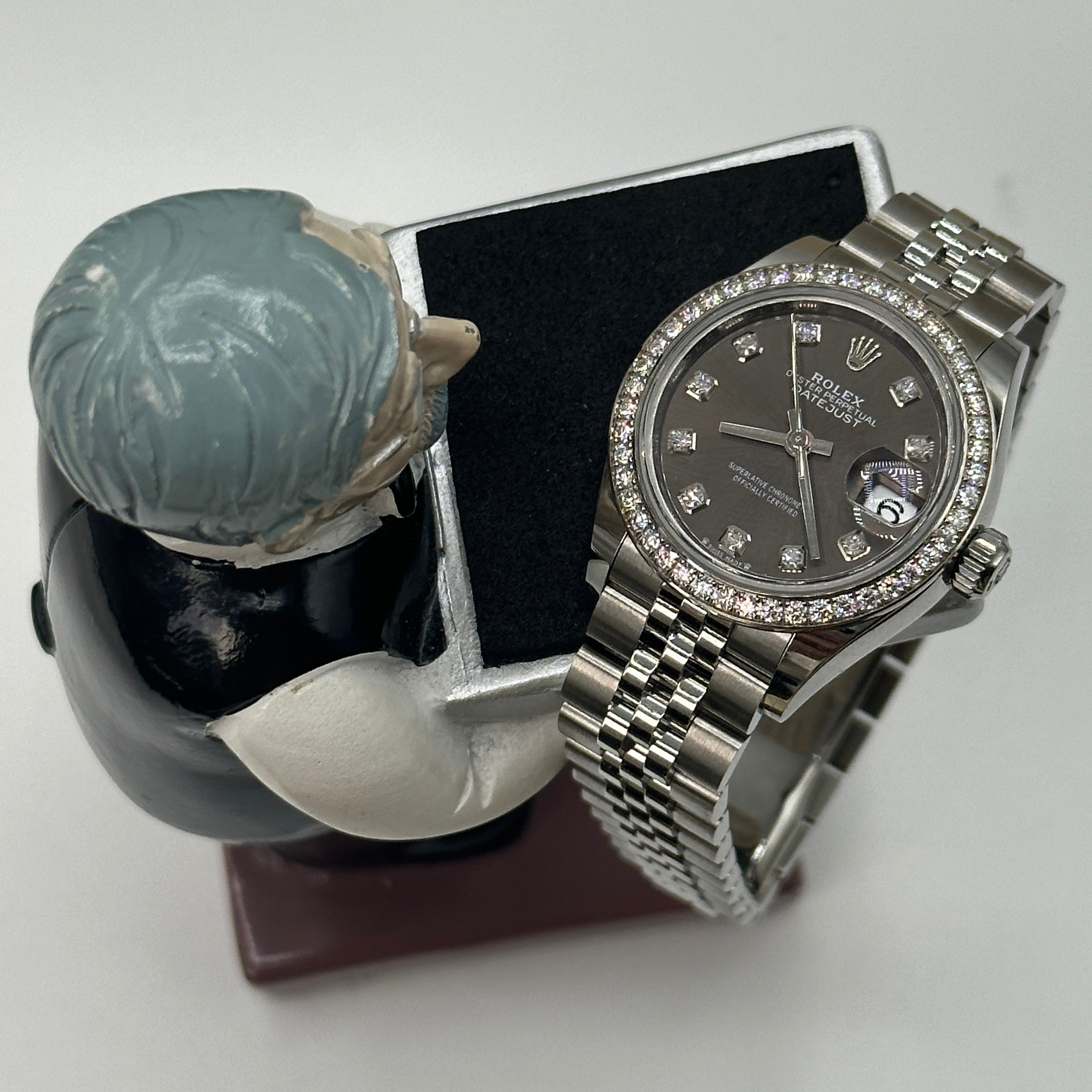 Rolex Lady-Datejust 28 m279384RBR-0017 Grey Diamonds jub 2025