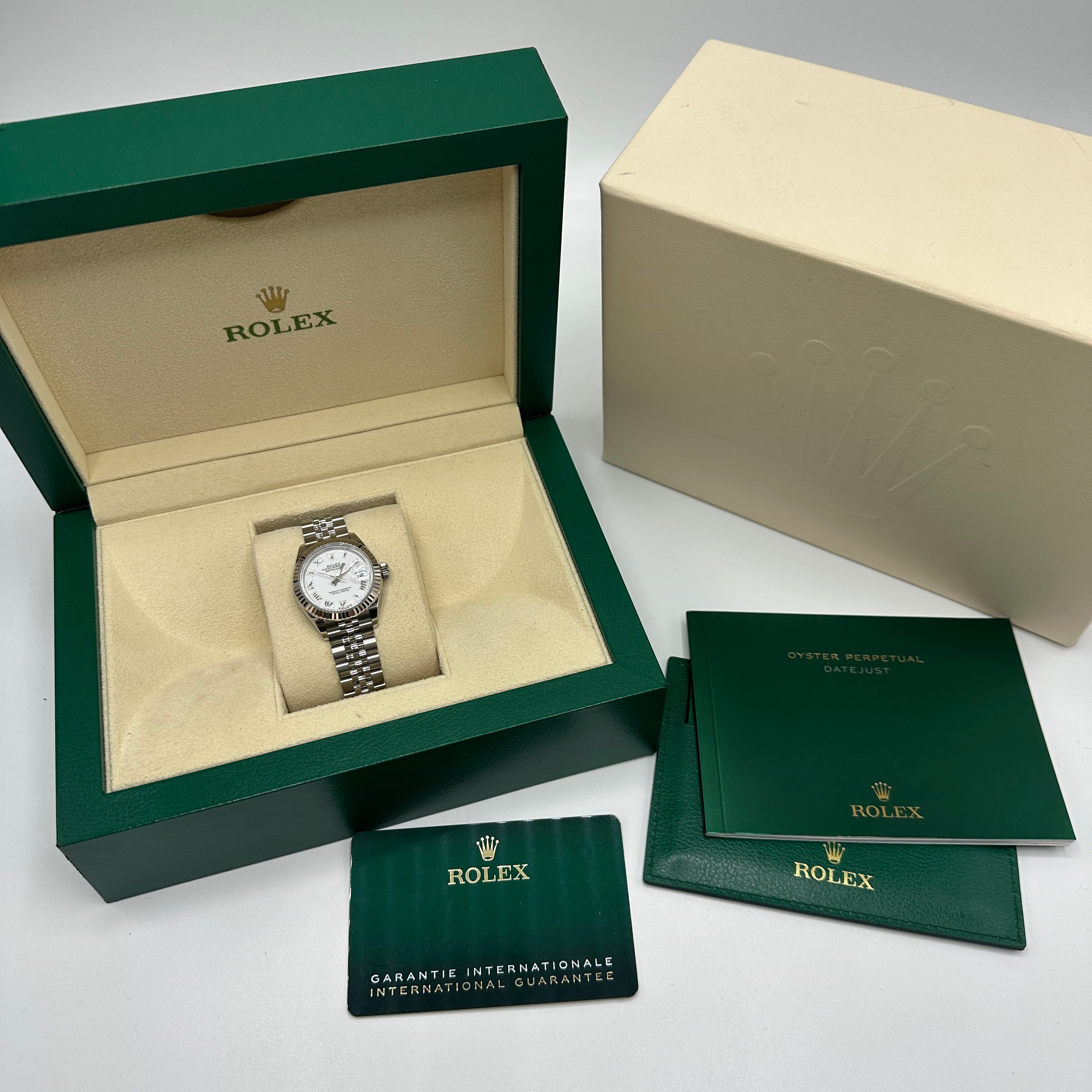 Rolex Lady-Datejust 279174 White Roman Jubilee 2025