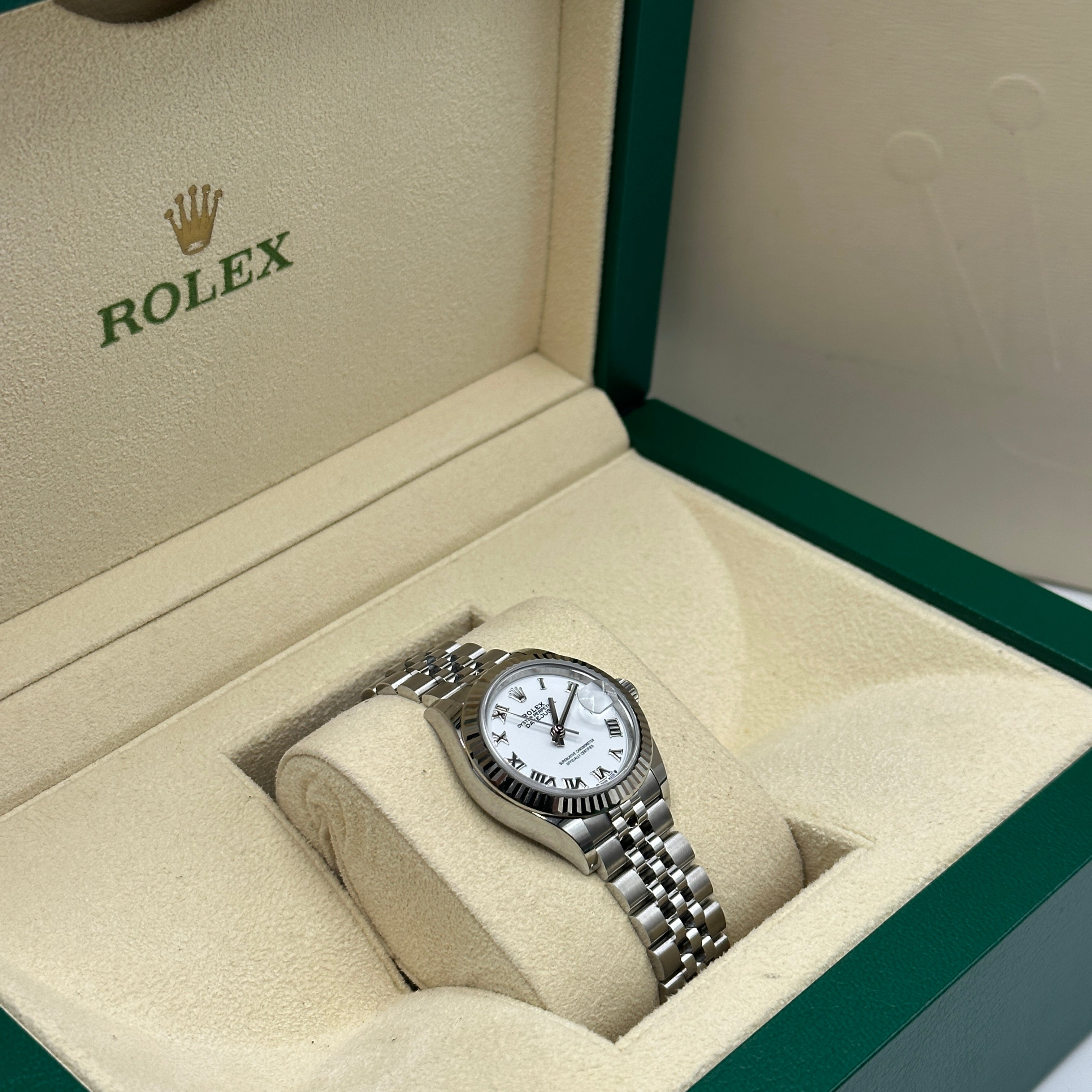 Rolex Lady-Datejust 279174 White Roman Jubilee 2025