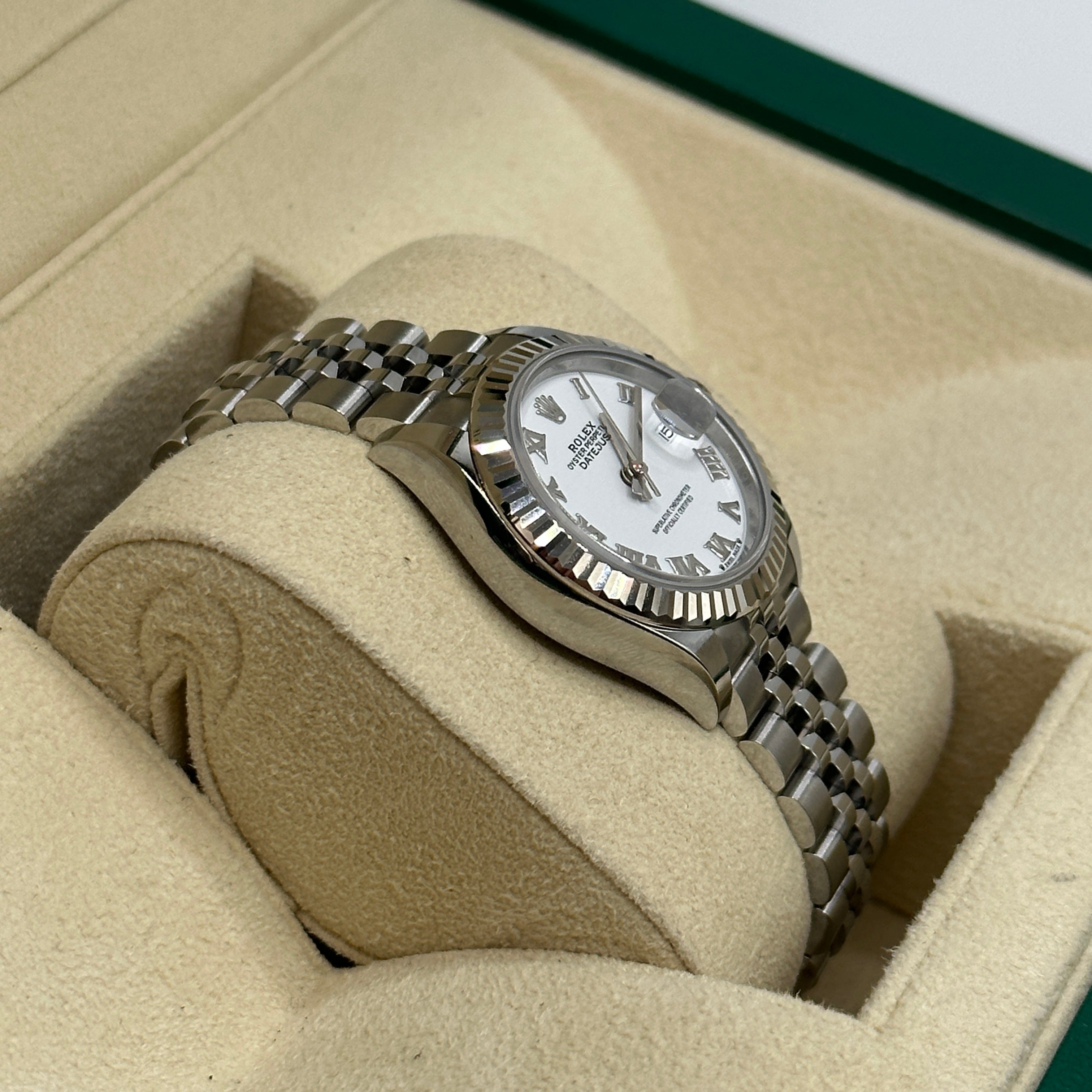 Rolex Lady-Datejust 279174 White Roman Jubilee 2025