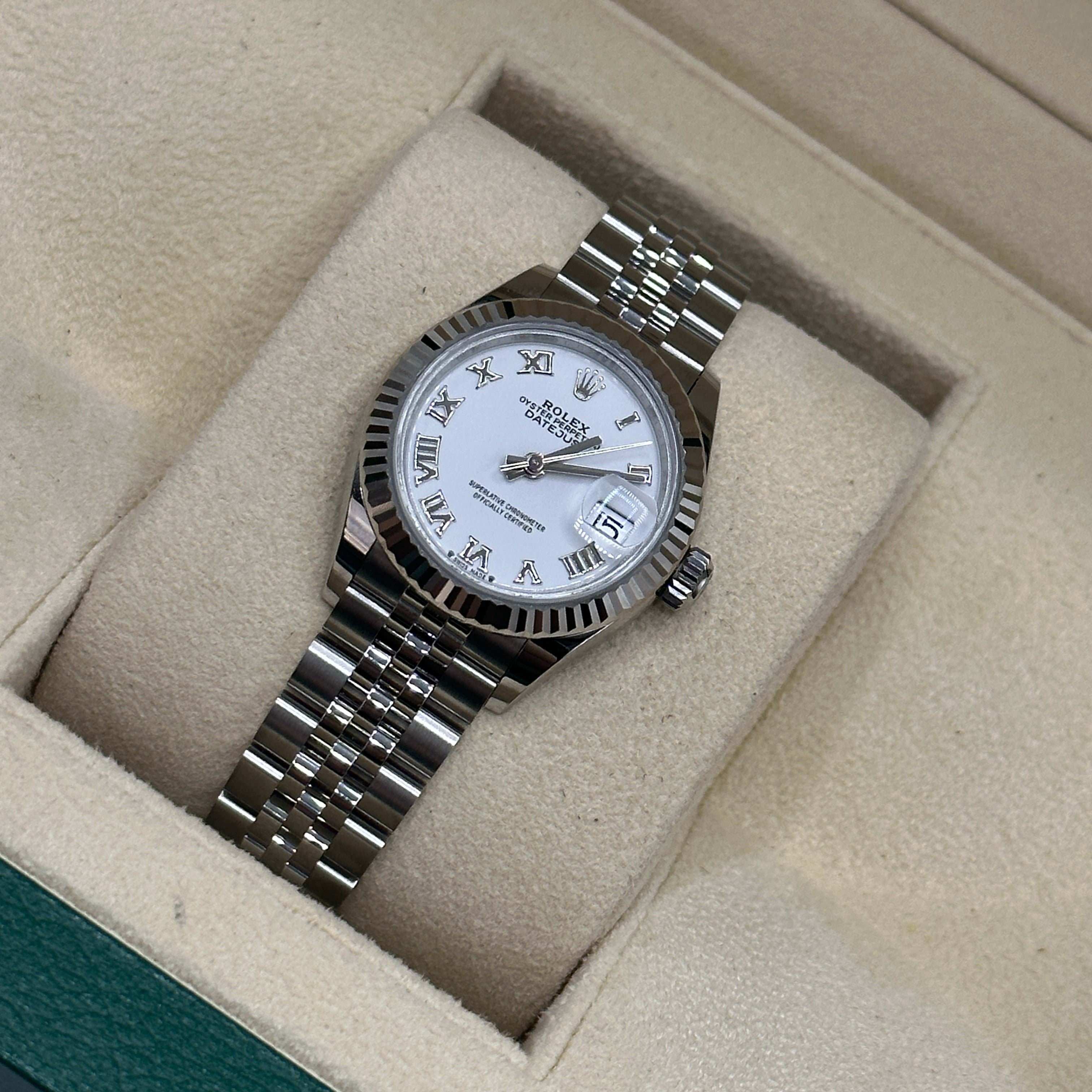 Rolex Lady-Datejust 279174 White Roman Jubilee 2025