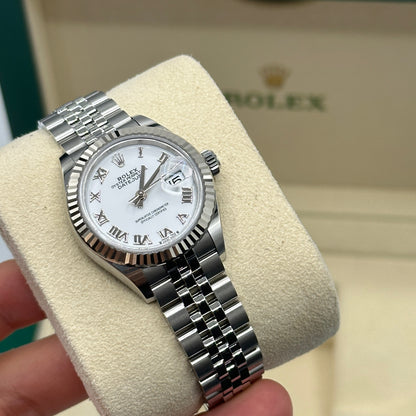 Rolex Lady-Datejust 279174 White Roman Jubilee 2025
