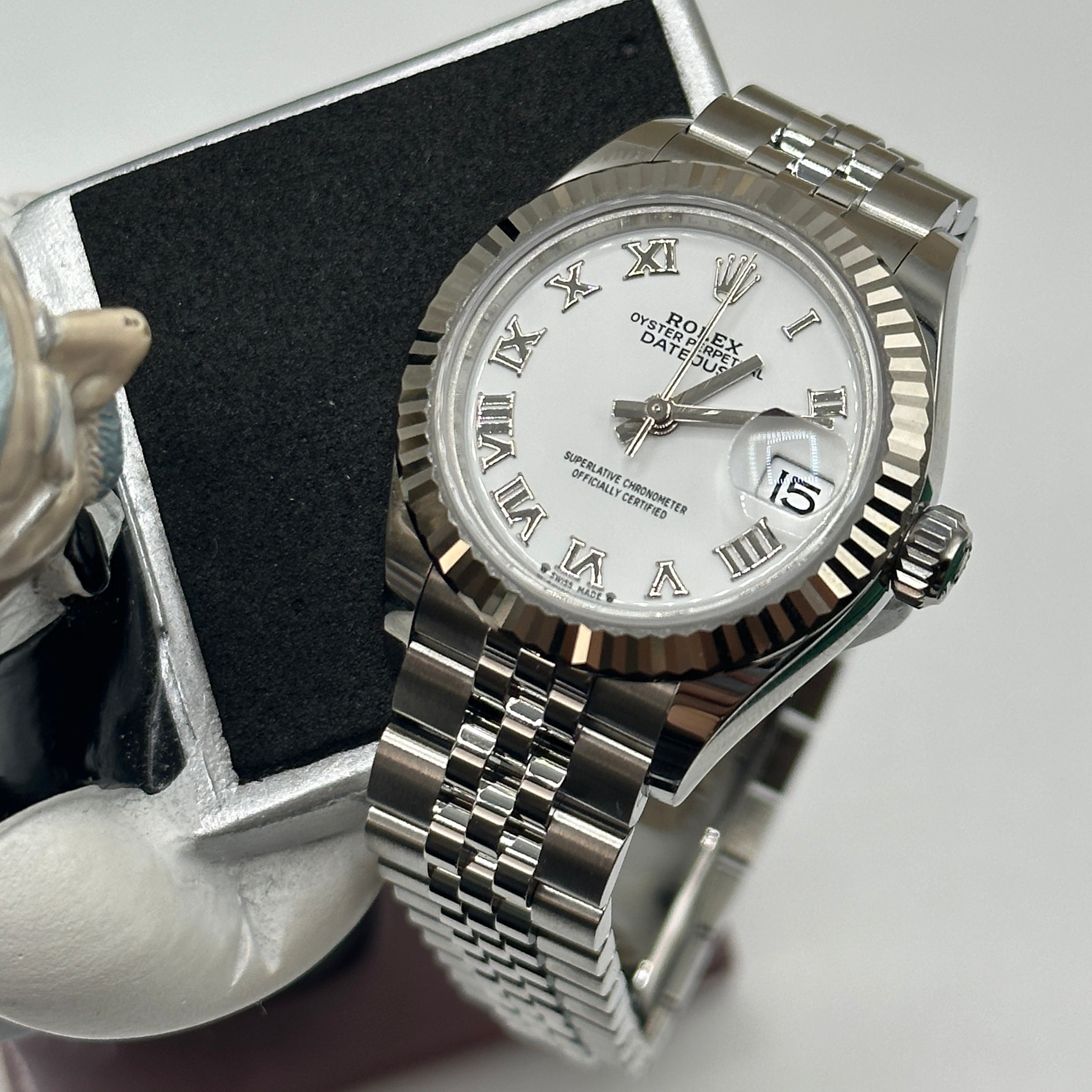 Rolex Lady-Datejust 279174 White Roman Jubilee 2025