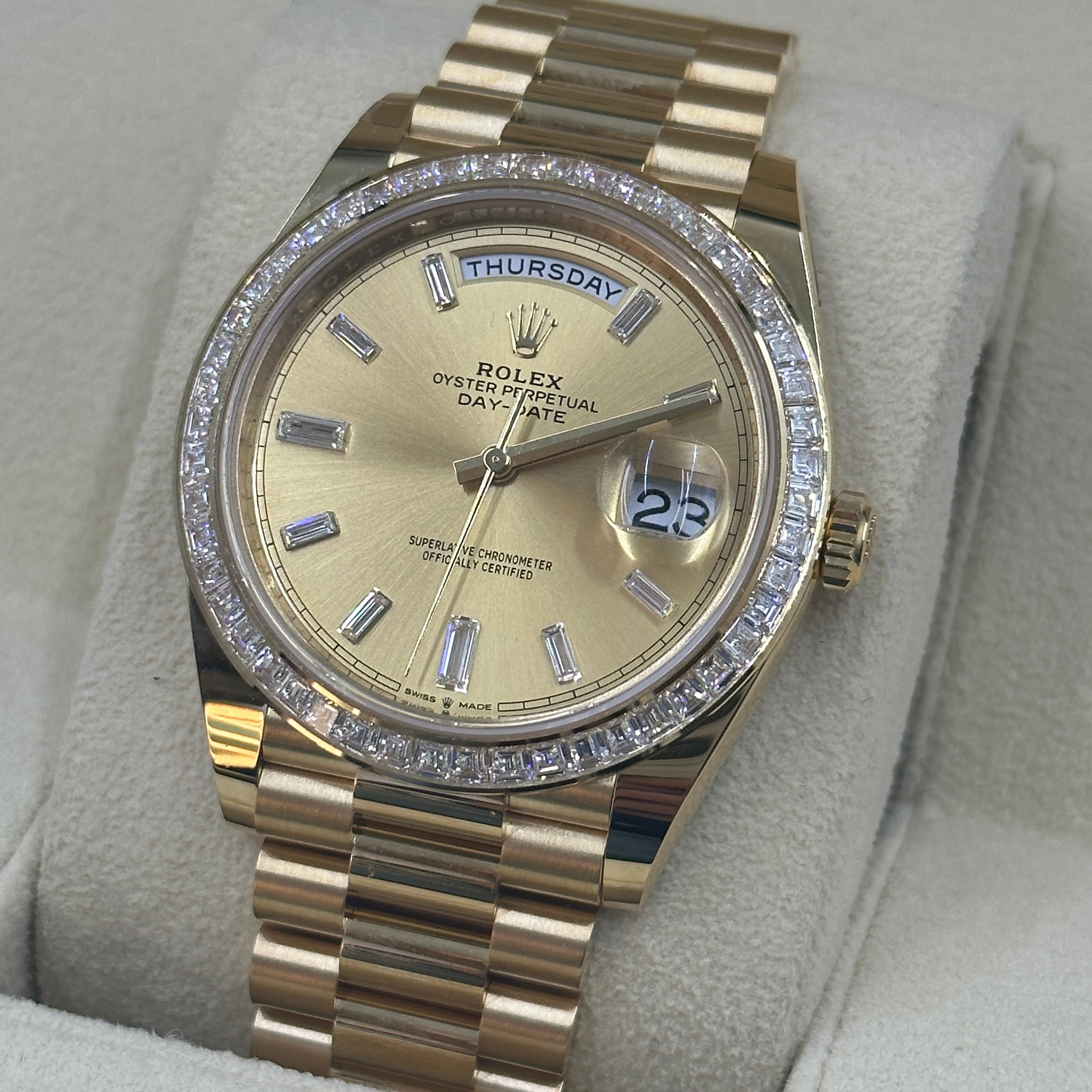 Rolex Day-Date 40 228398TBR A CHAMP
