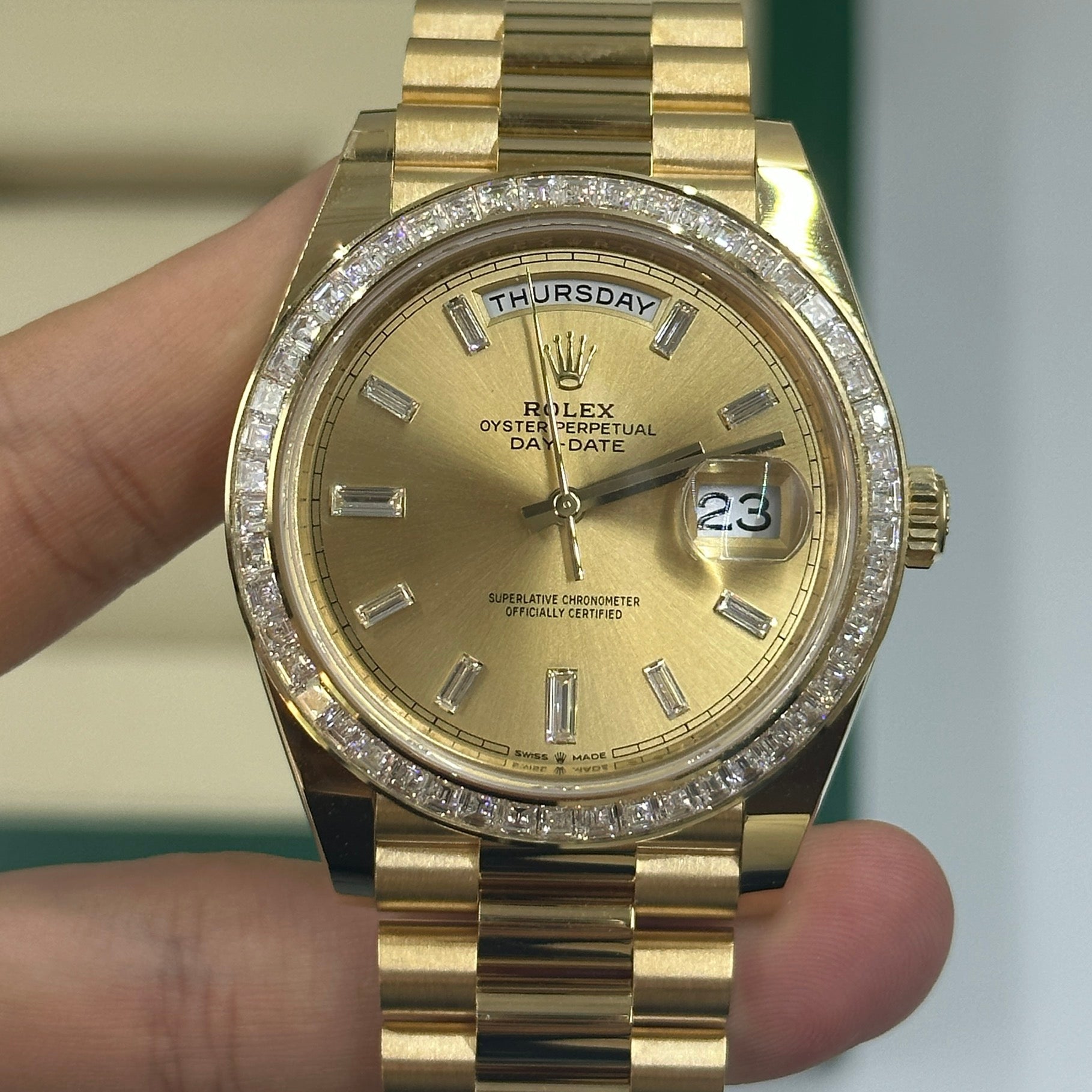Rolex Day-Date 40 228398TBR A Champagne