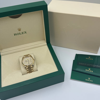 Rolex Day-Date 40 228238A Pave 2025
