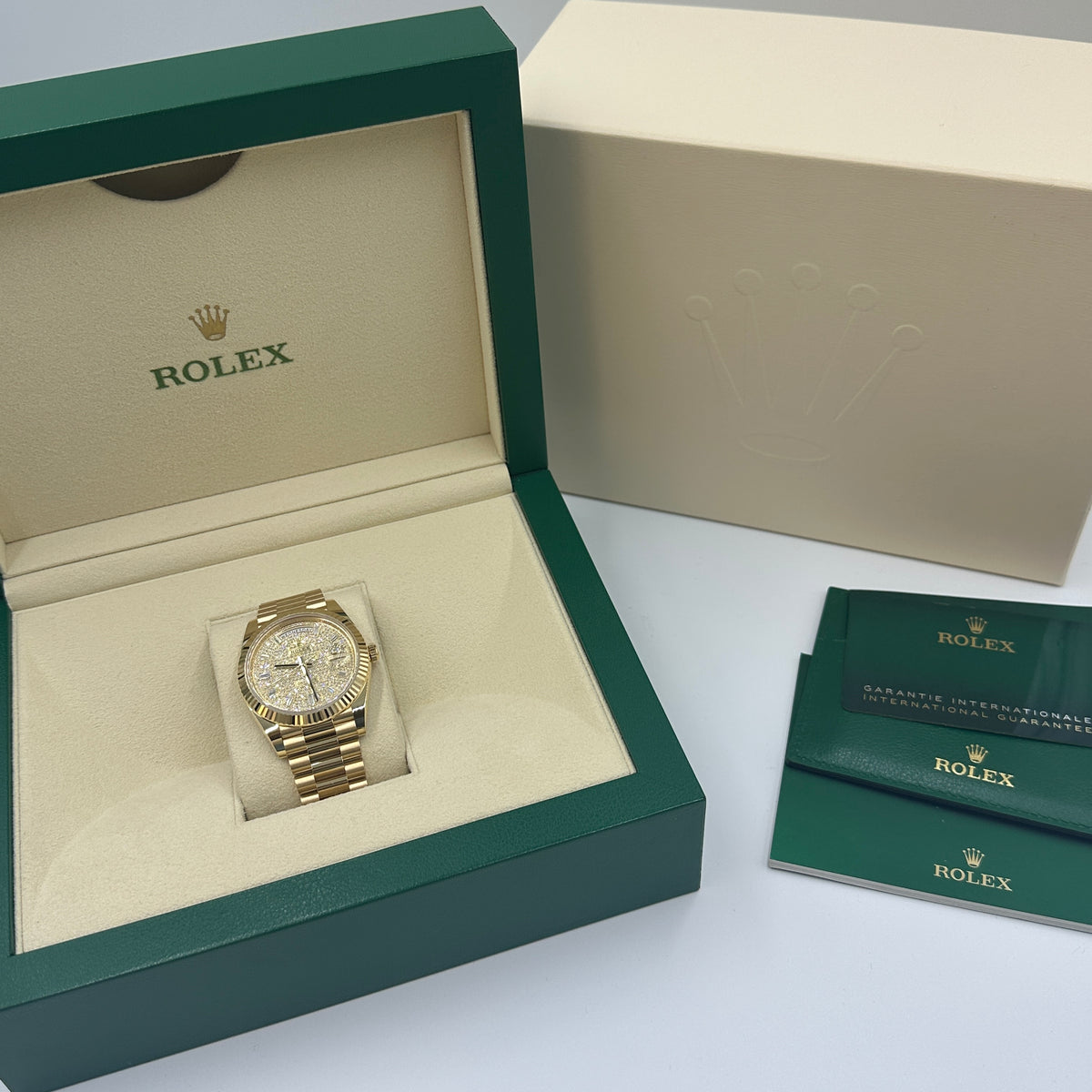 Rolex Day-Date 40 228238A Pave 2026