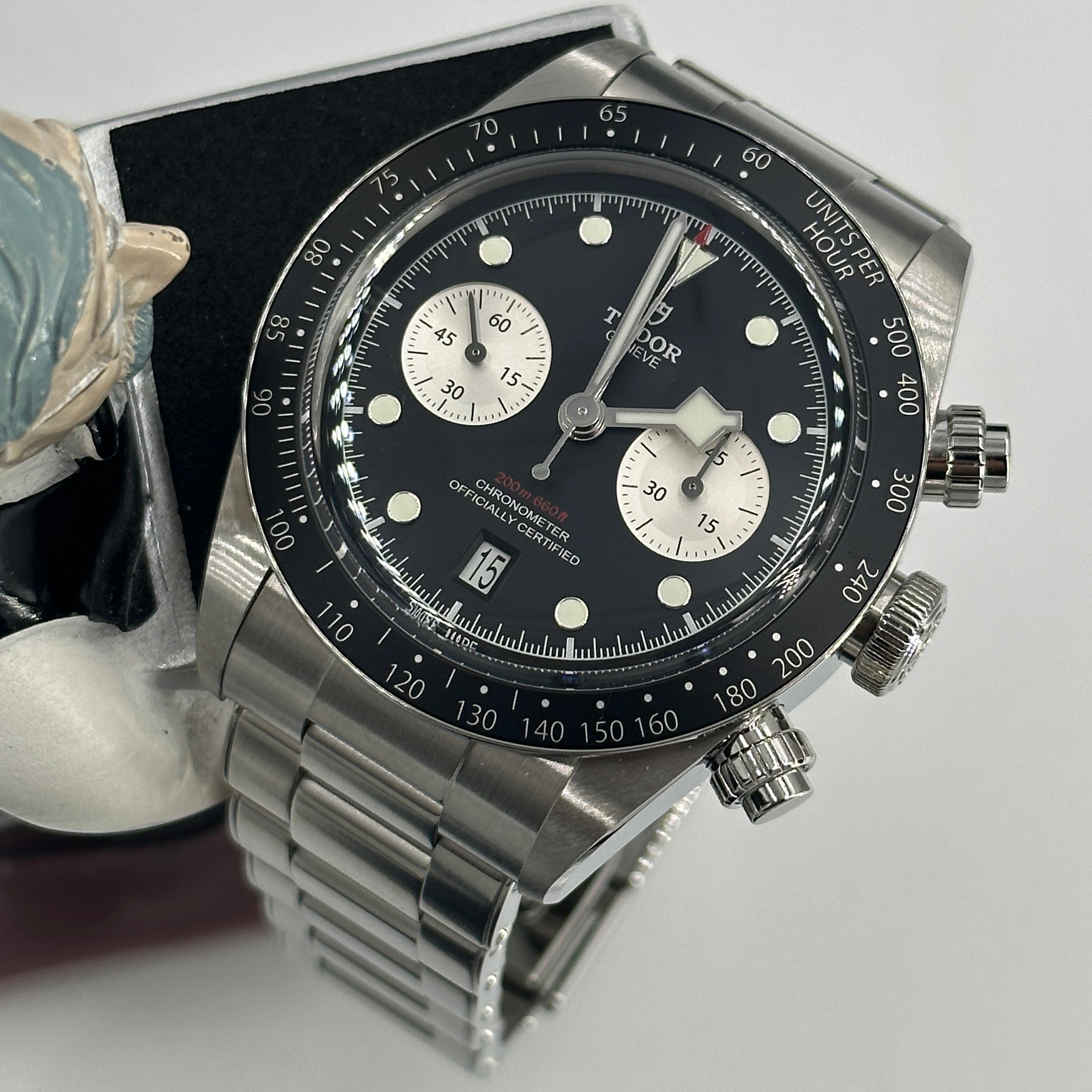 Tudor 79360N-0001 Heritage Black Bay Chronograph Inverted Panda