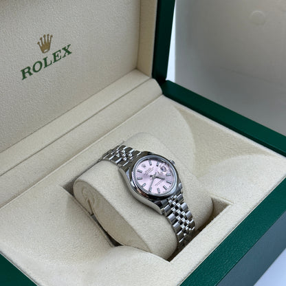 Rolex Lady-Datejust 279160 Pink Index Jubilee 2025
