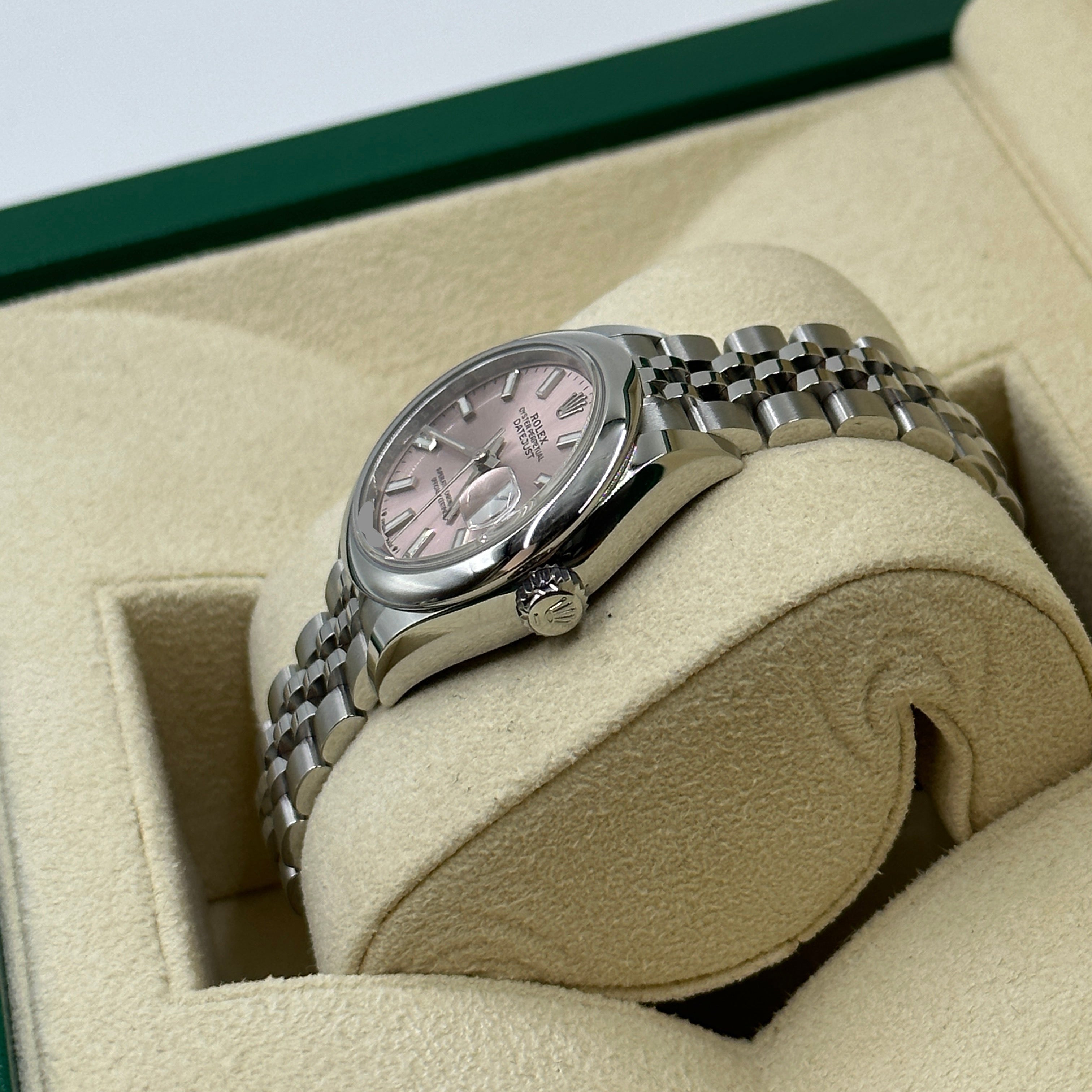 Rolex Lady-Datejust 279160 Pink Index Jubilee 2025