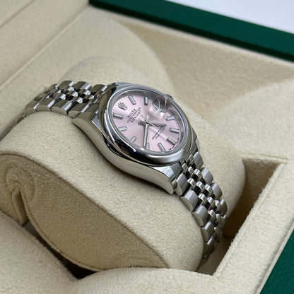 Rolex Lady-Datejust 279160 Pink Index Jubilee 2025