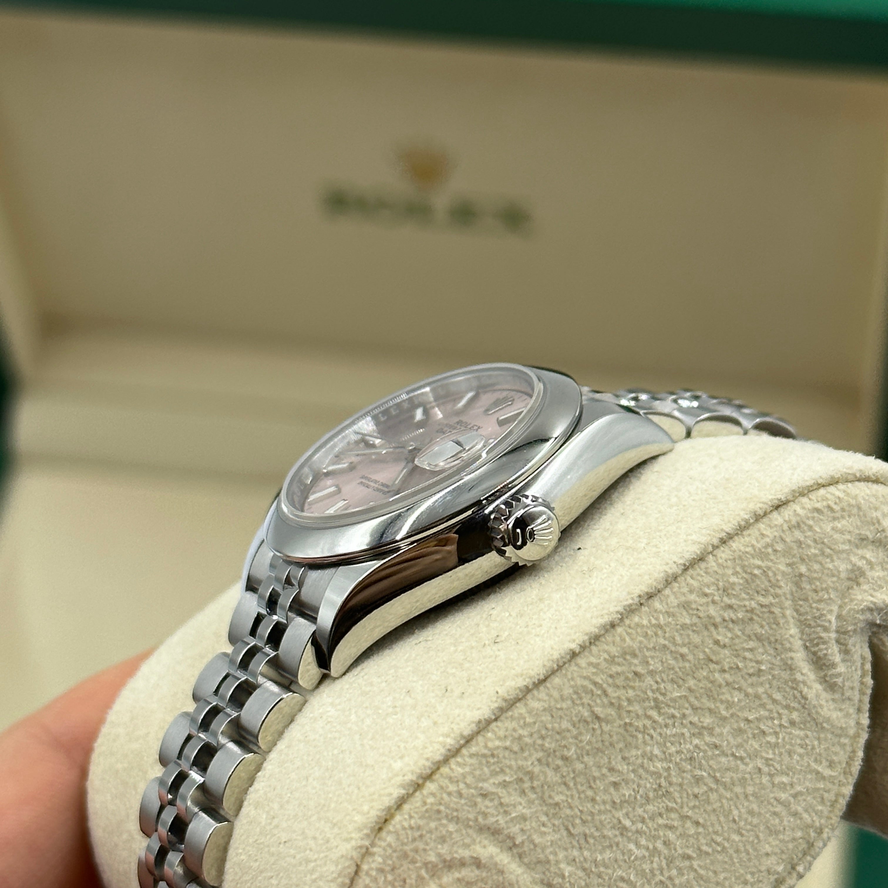 Rolex Lady-Datejust 279160 Pink Index Jubilee 2025