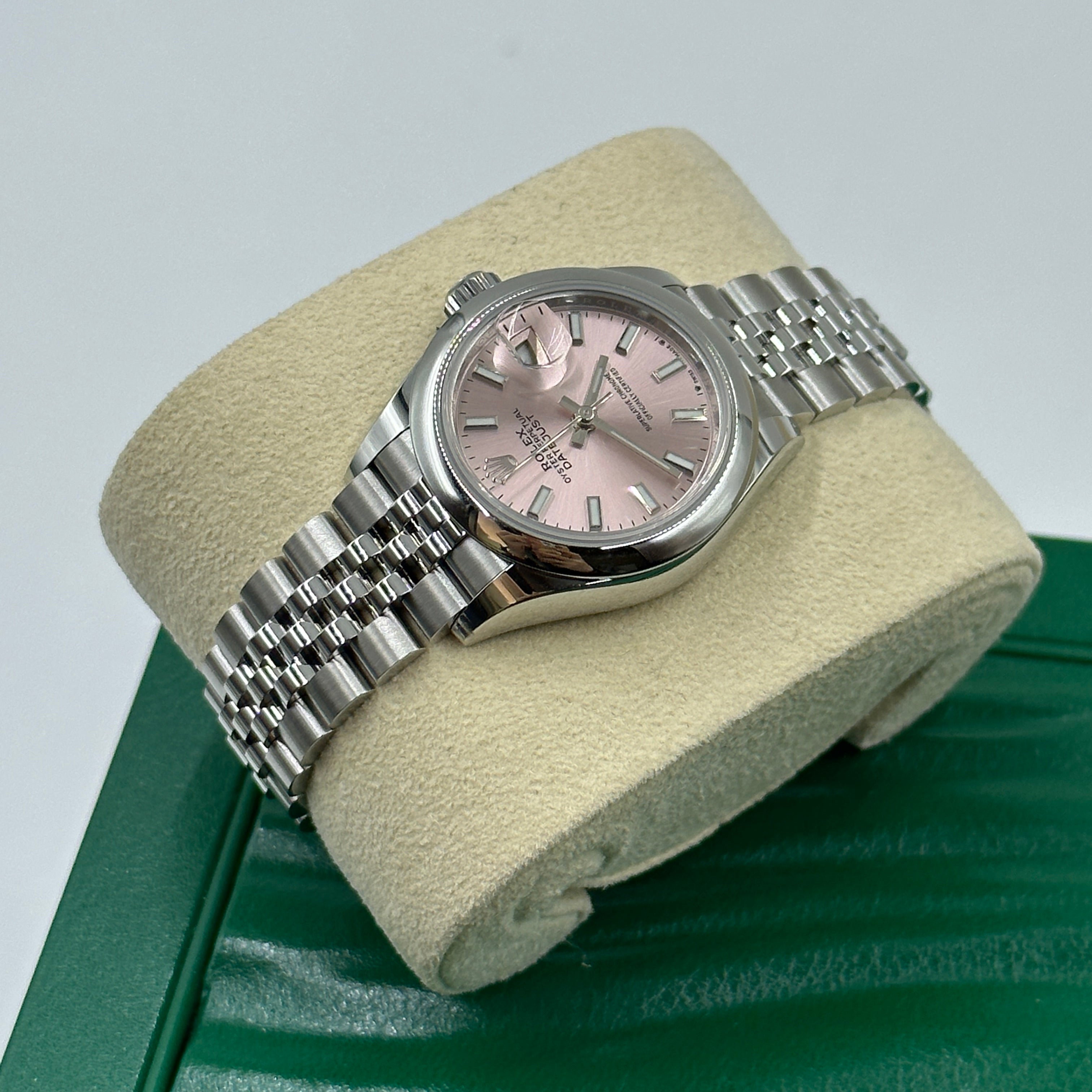 Rolex Lady-Datejust 279160 Pink Index Jubilee 2025