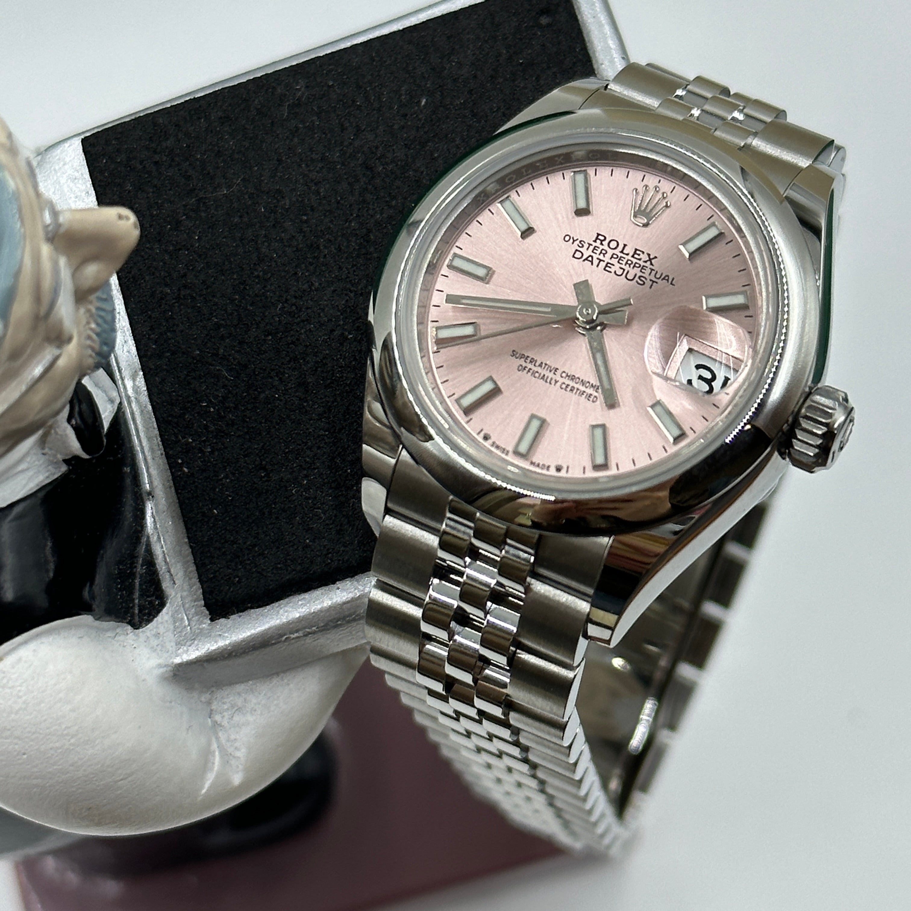Rolex Lady-Datejust 279160 Pink Index Jubilee 2025