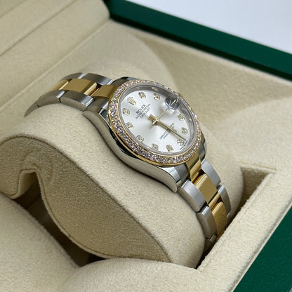 Rolex 278383RBR G SILVER OYS