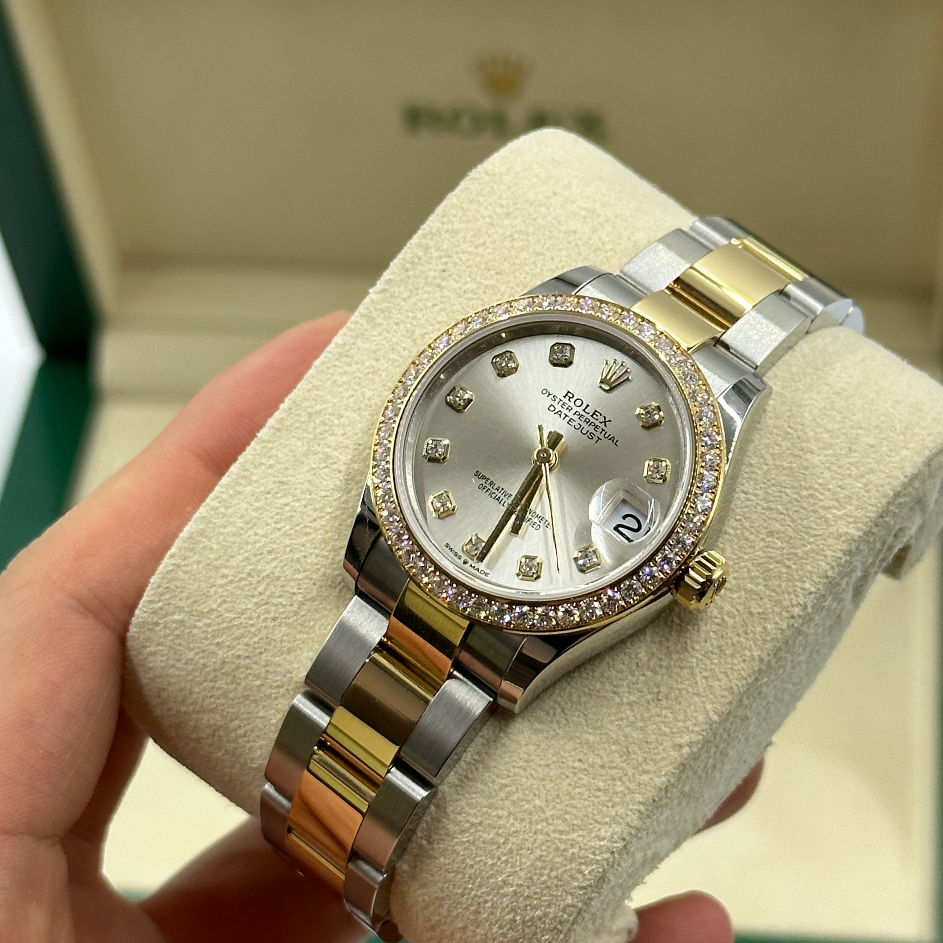 Rolex 278383RBR G SILVER OYS