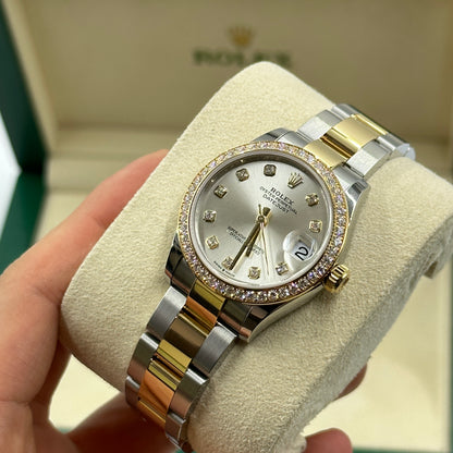 Rolex 278383RBR G SILVER OYS