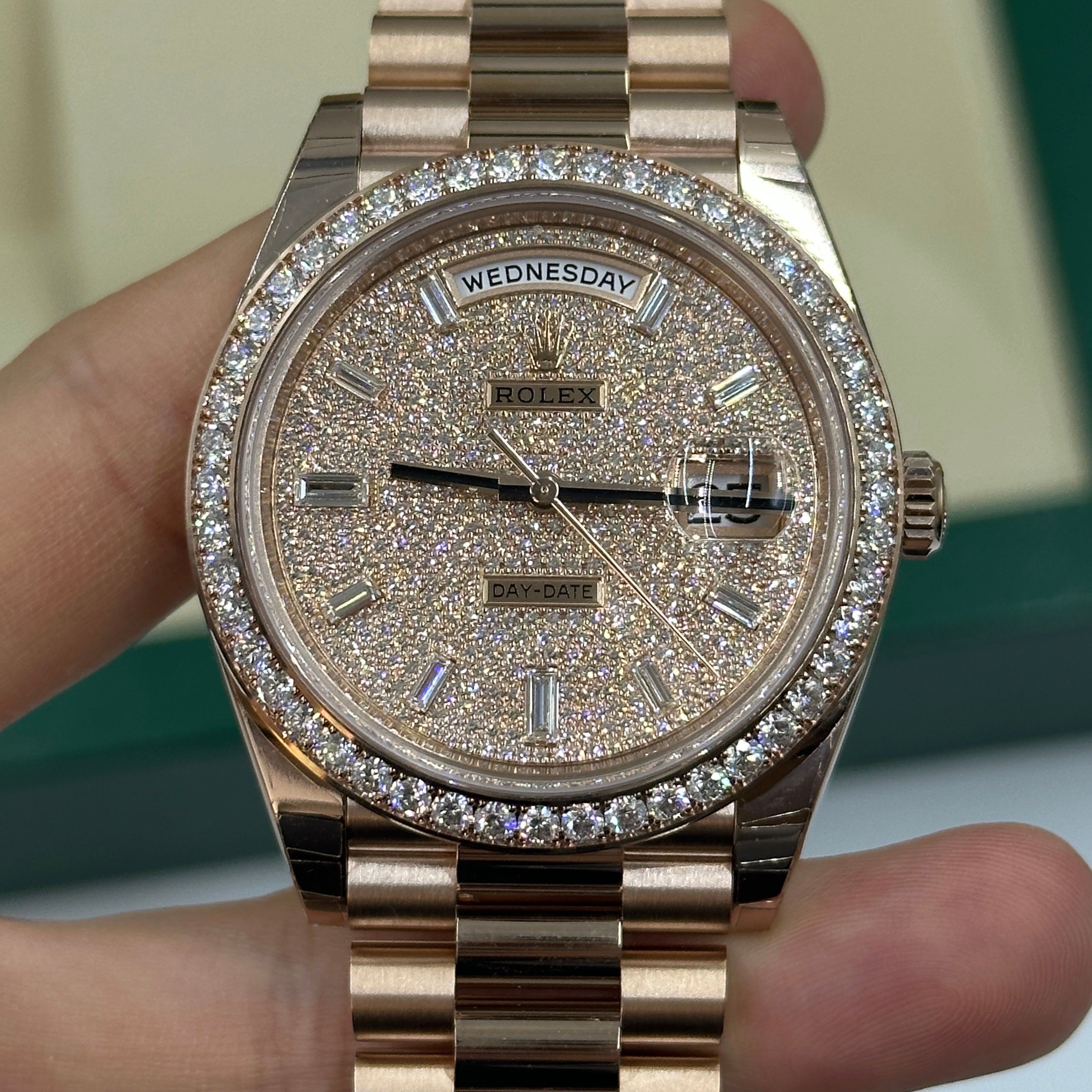 Rolex Day-Date 40 228345RBR Diamond Bezel m228345rbr-0002 2026
