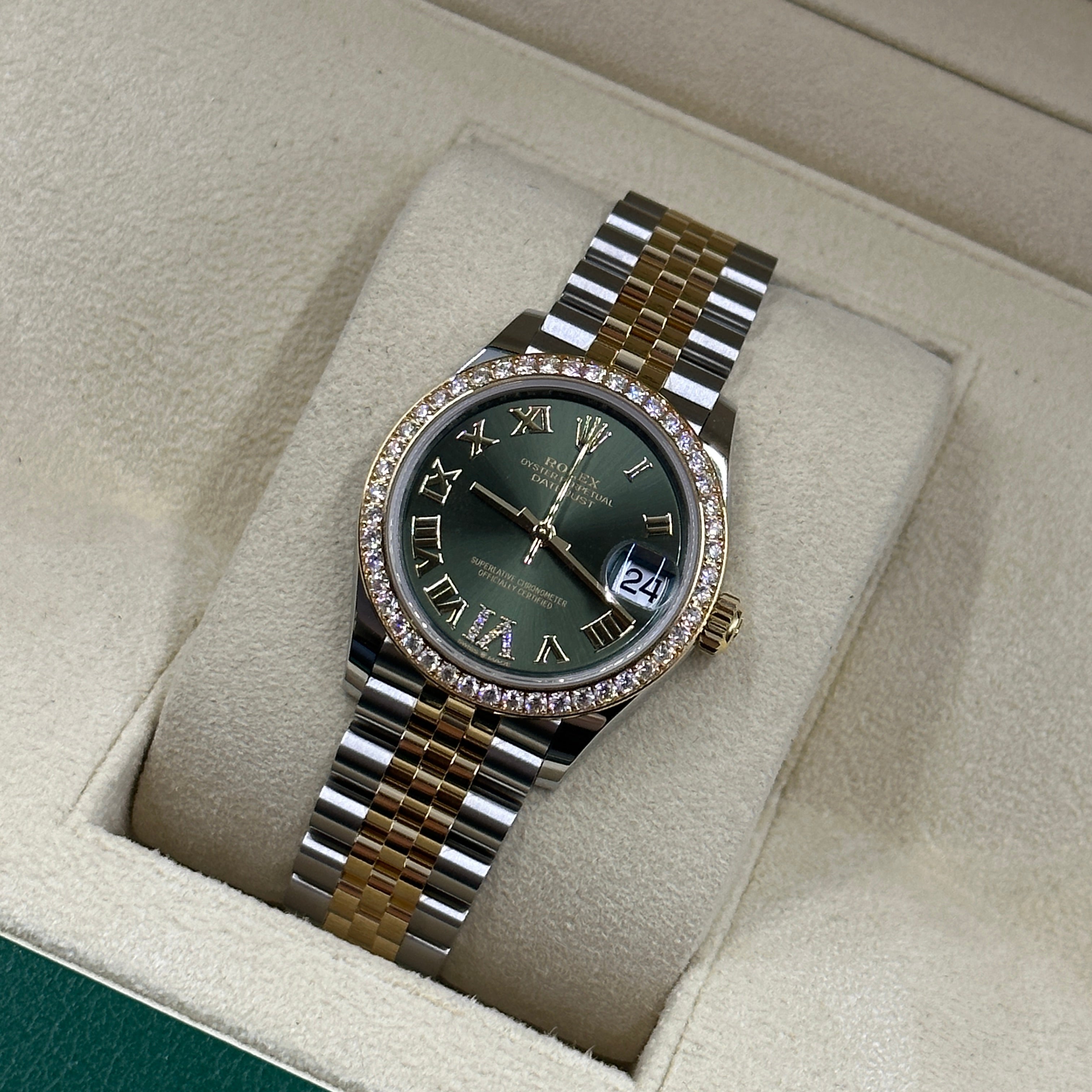 Rolex Datejust 31 278383RBR Green VI Jubilee 2023