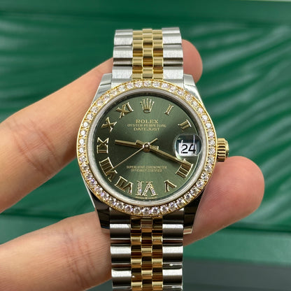 Rolex Datejust 31 278383RBR Green VI Jubilee 2023