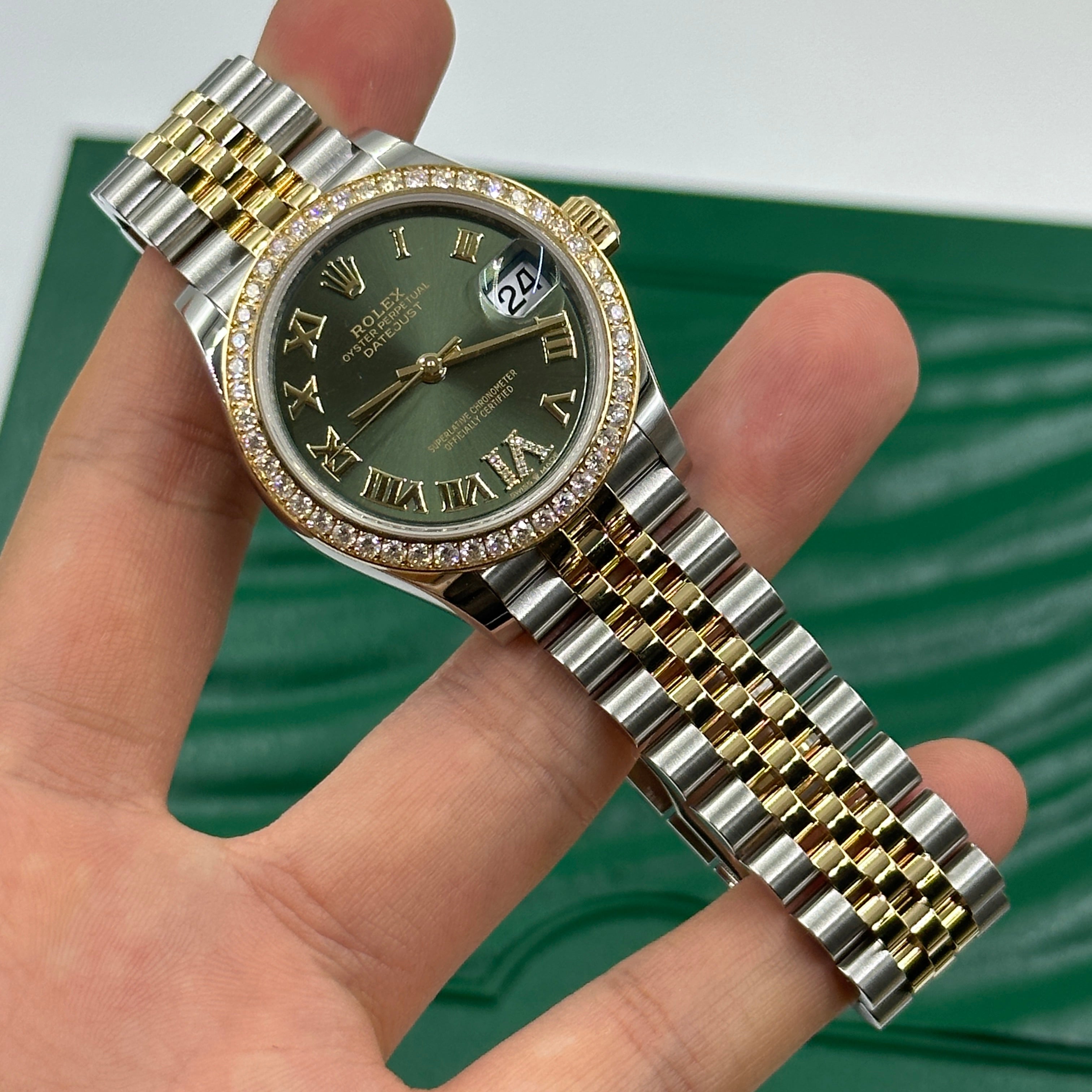 Rolex Datejust 31 278383RBR Green VI Jubilee 2023